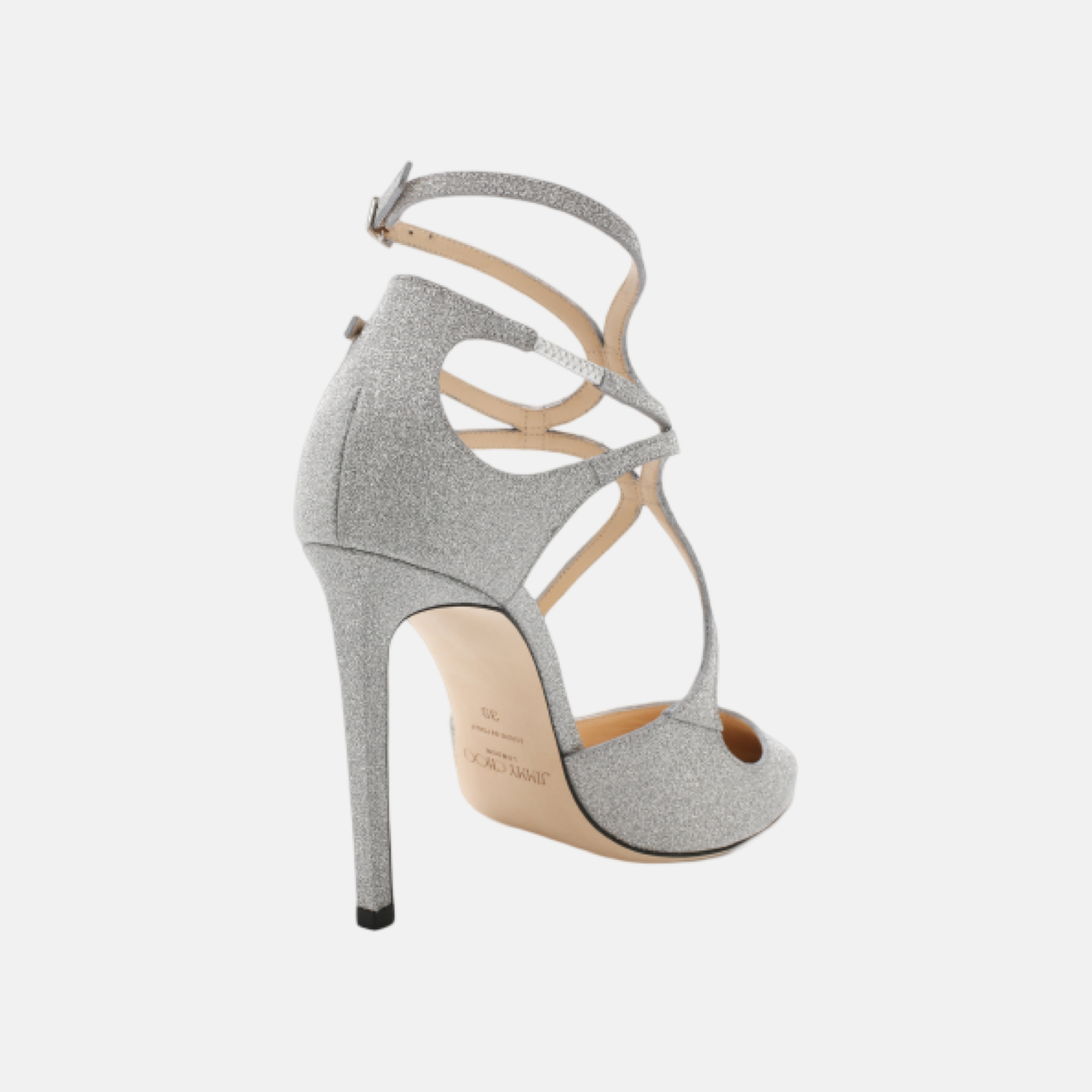 Токчета Jimmy Choo Platinum Ice Lancer Leather Pumps