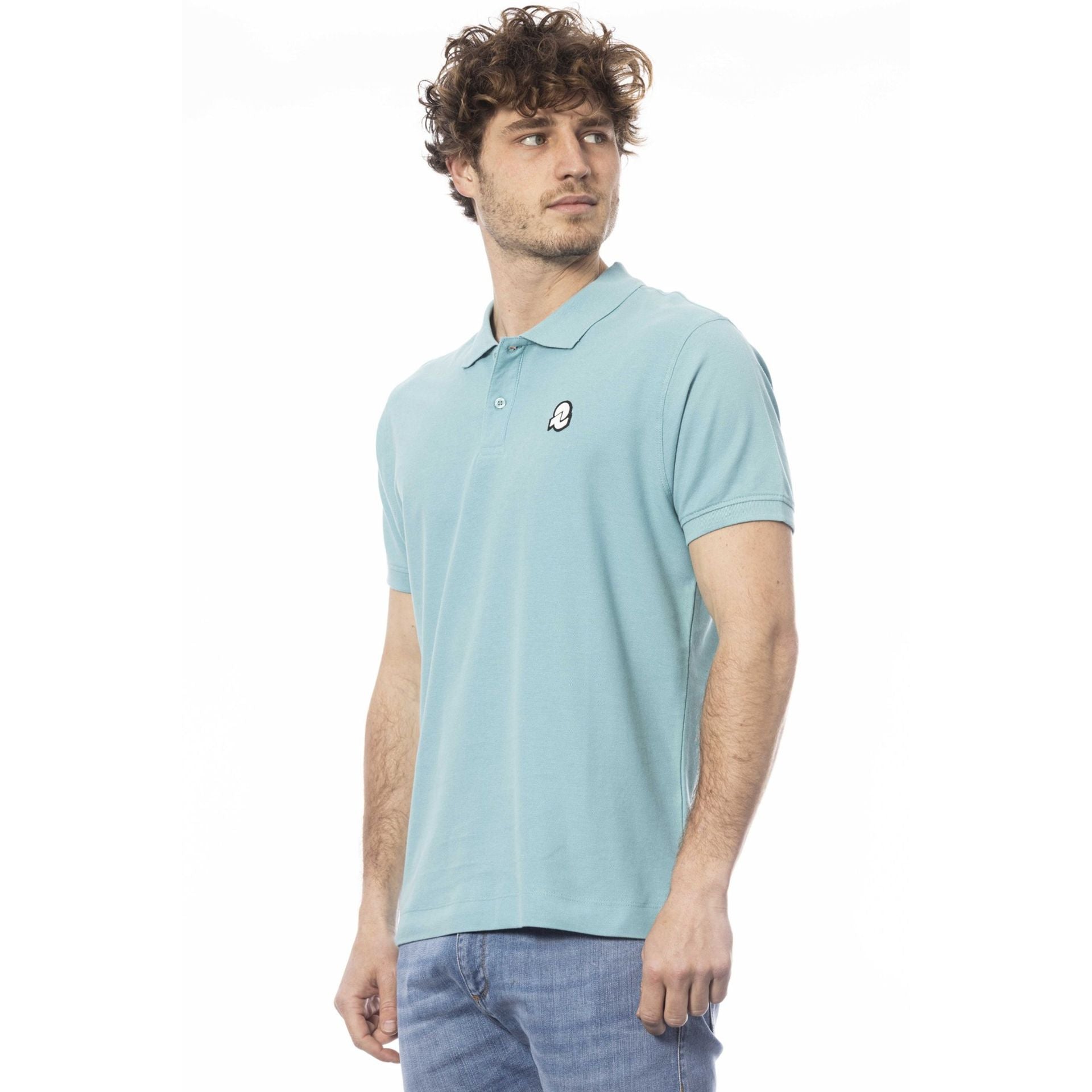 Мъжка поло тениска Men’s polo shirt Invicta 4452279U 8009ACQUA side view
