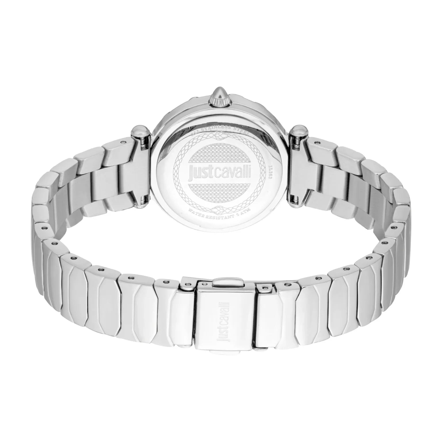 Дамски часовник Women’s watch Just Cavalli Animalier Stella Snake JC1L363M0035 Silver