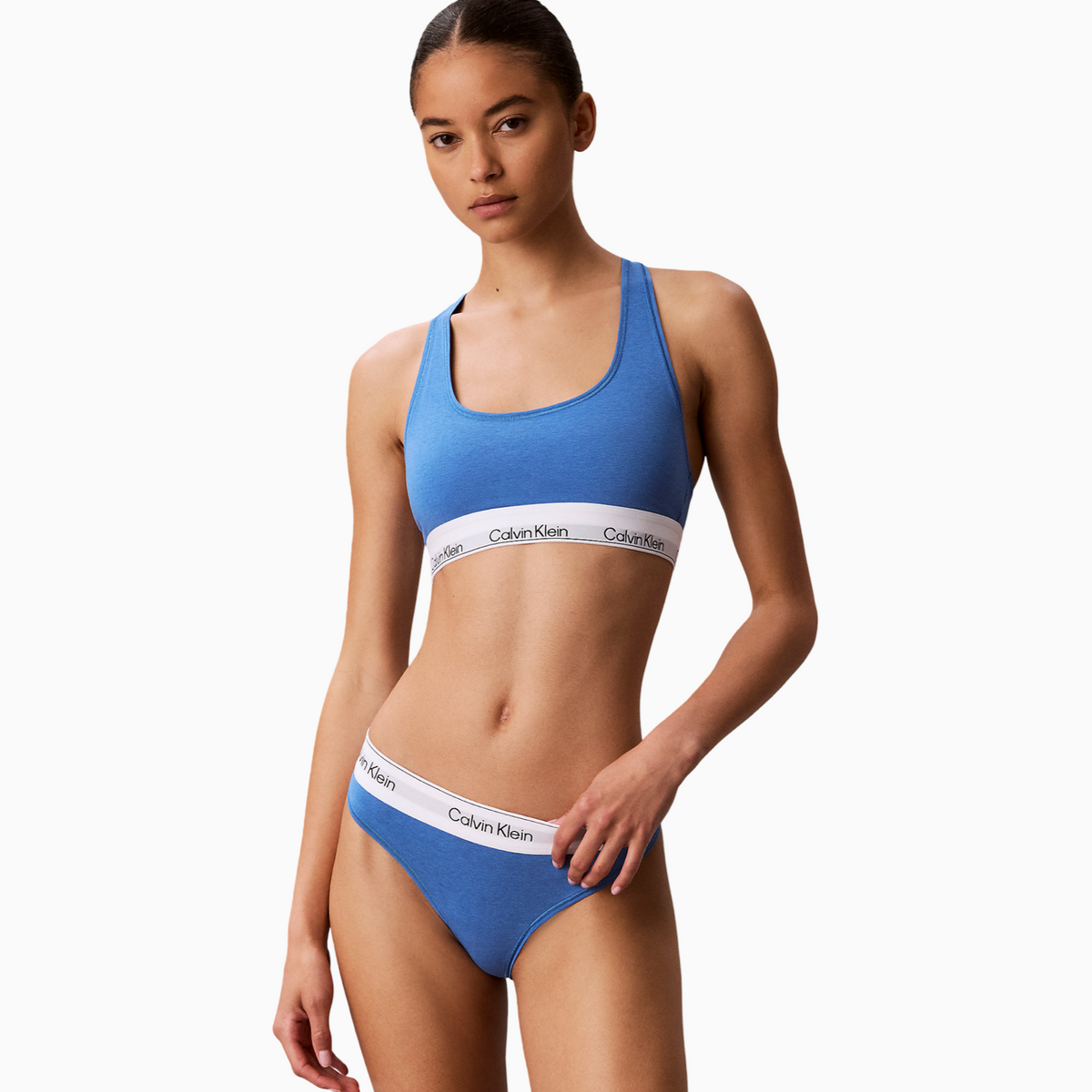 Дамски прашки Calvin Klein Women 2-Pack Thongs LV00QF8834 Front View
