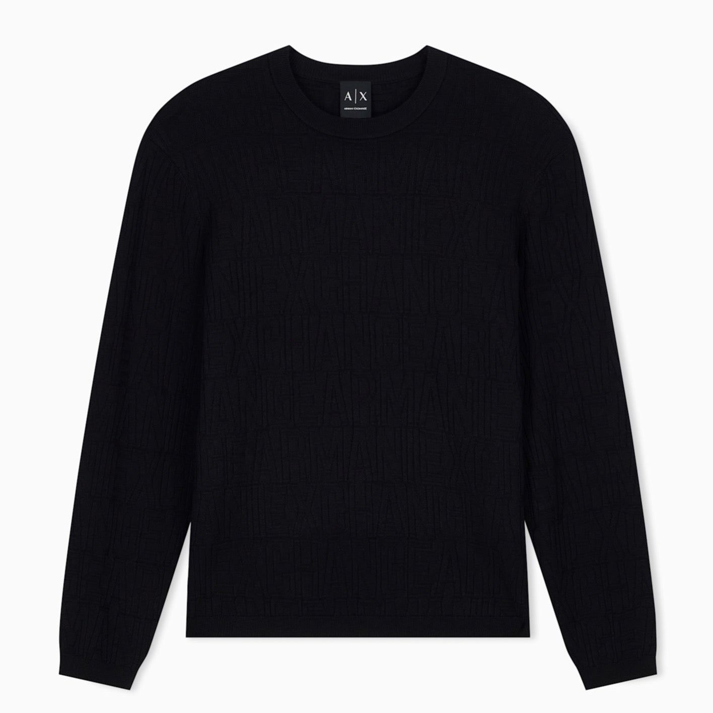 Мъжки пуловер Armani Exchange men’s knitwear XM002986 AF10454 UC001 Top view