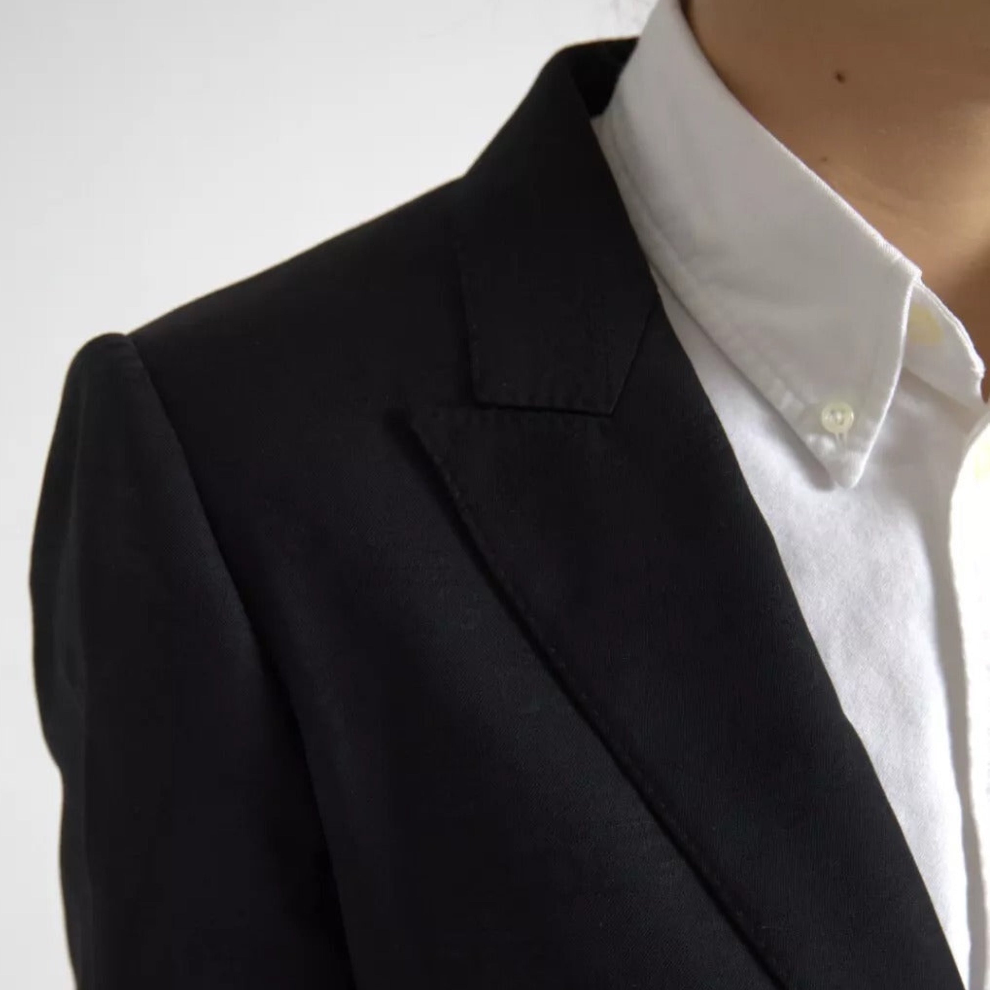 Дамско черно вълнено сако DOLCE & GABBANA Women’s Luxury Black Wool Blazer