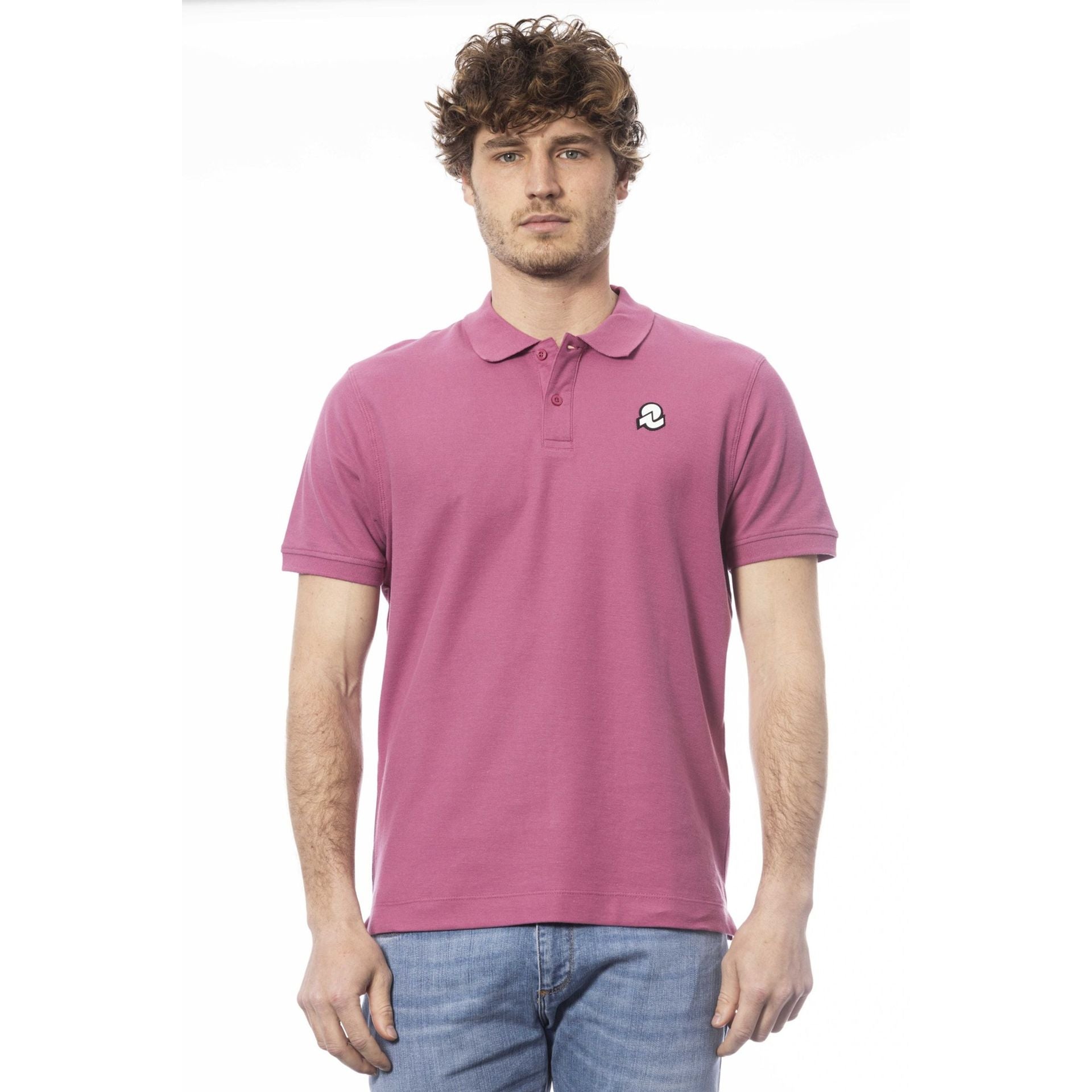 Мъжка поло тениска Men’s polo shirt Invicta 4452279U 735CICLAMINO front view