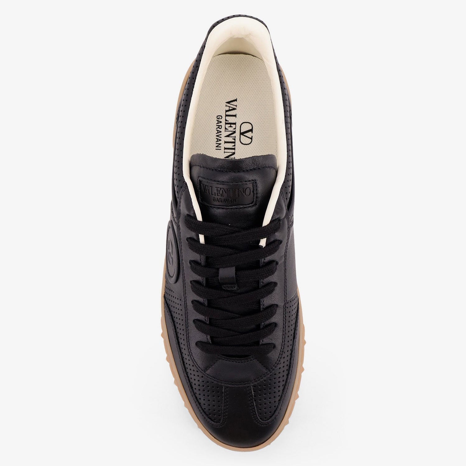 Мъжки кецове Men’s sneakers Valentino Garavani Upvillage 7Y2S0H77TFT0NO Black top view