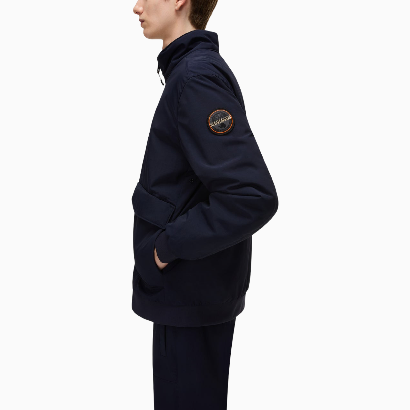 Мъжко синьо яке Napapijri Men Jacket 
NP0A88U21 Side View