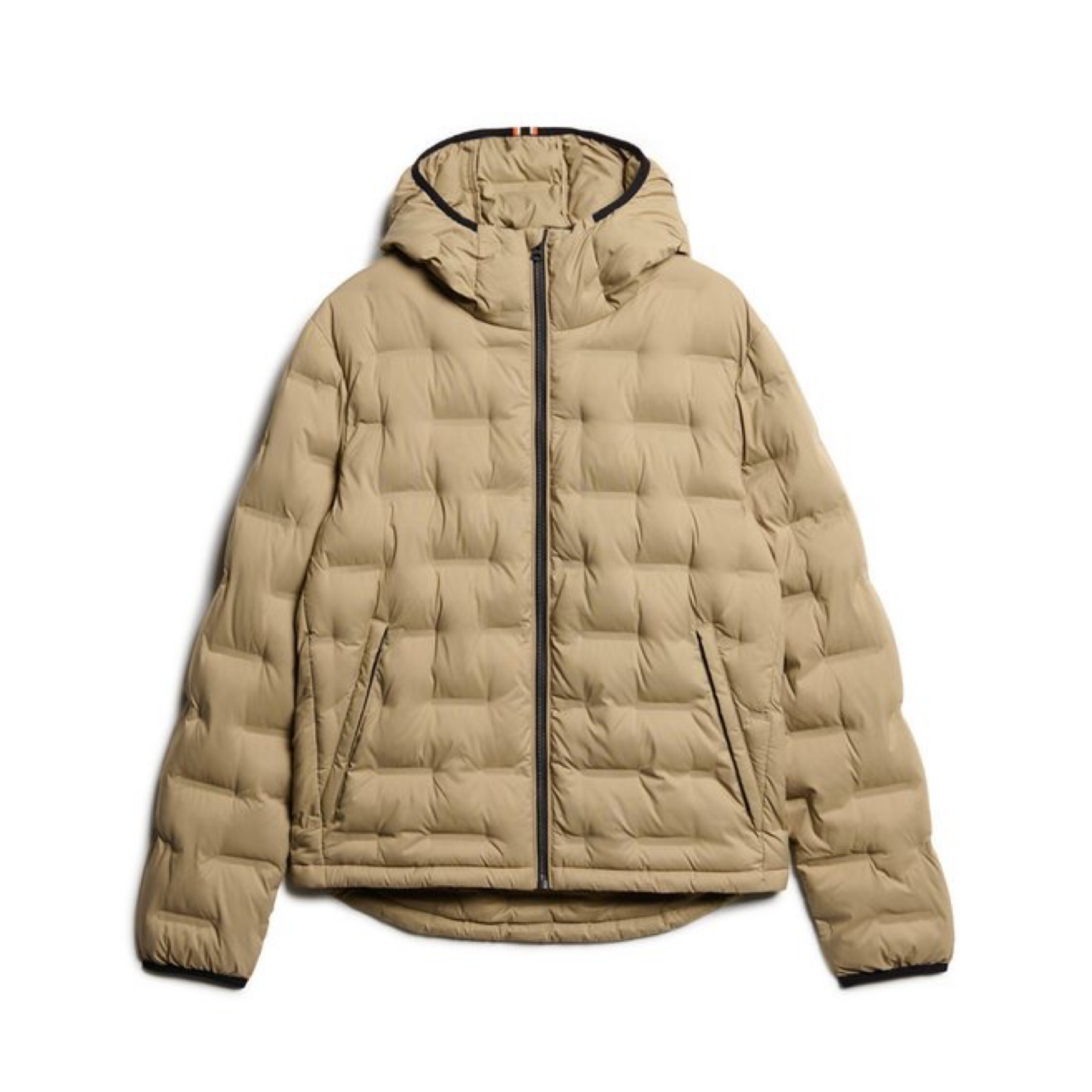 Мъжко бежово яке Superdry Men Jacket M5012045A Front View