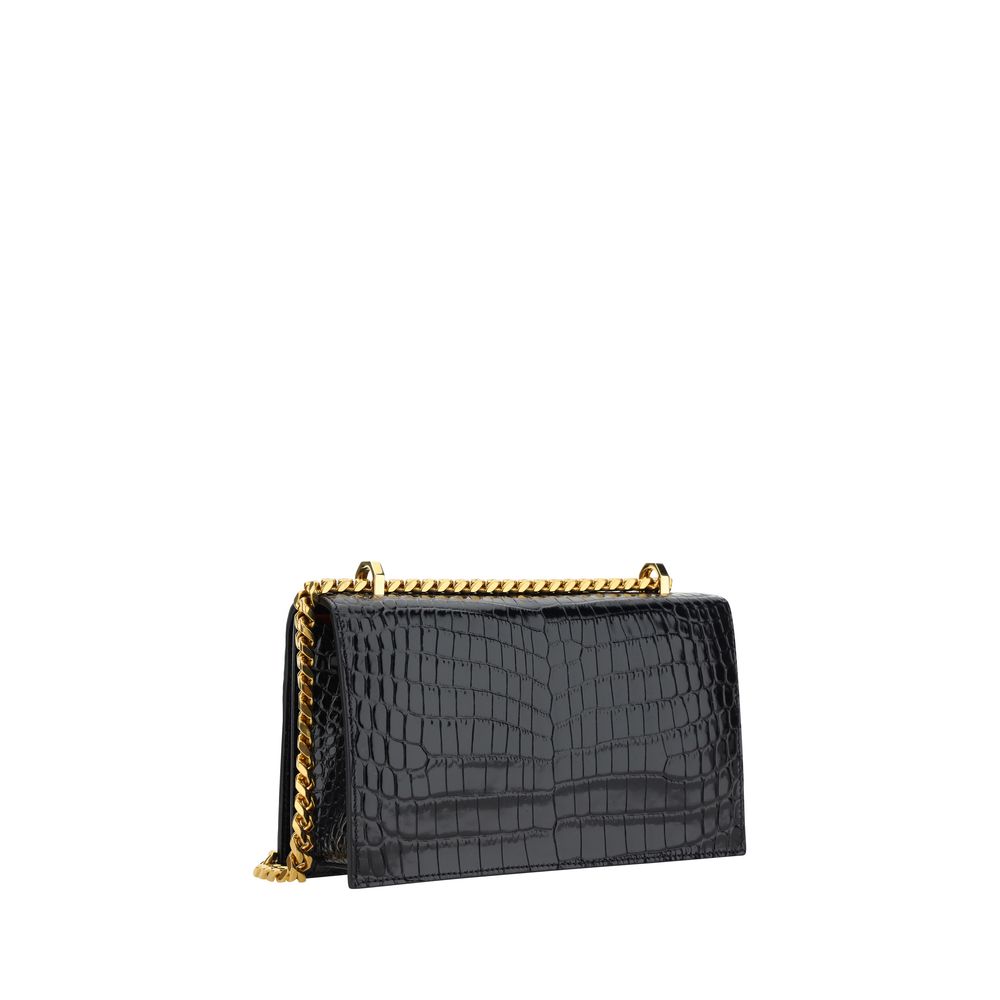 Дамска чанта Women’s shoulder bag Alexander Mcqueen
5541281HB0T1001 Black back view