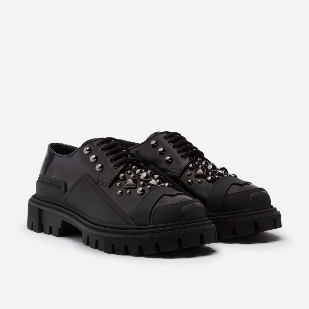Dolce & Gabbana Derby Hi Trekking Shoes Lateral View
