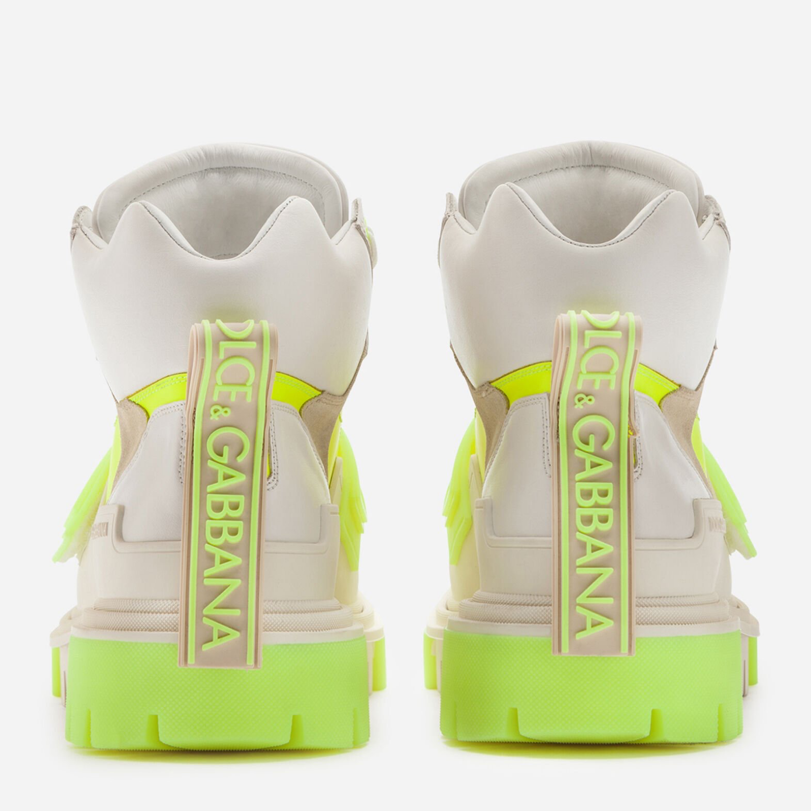 Dolce & Gabbana High Top Trekking Women Sneakers Heel View