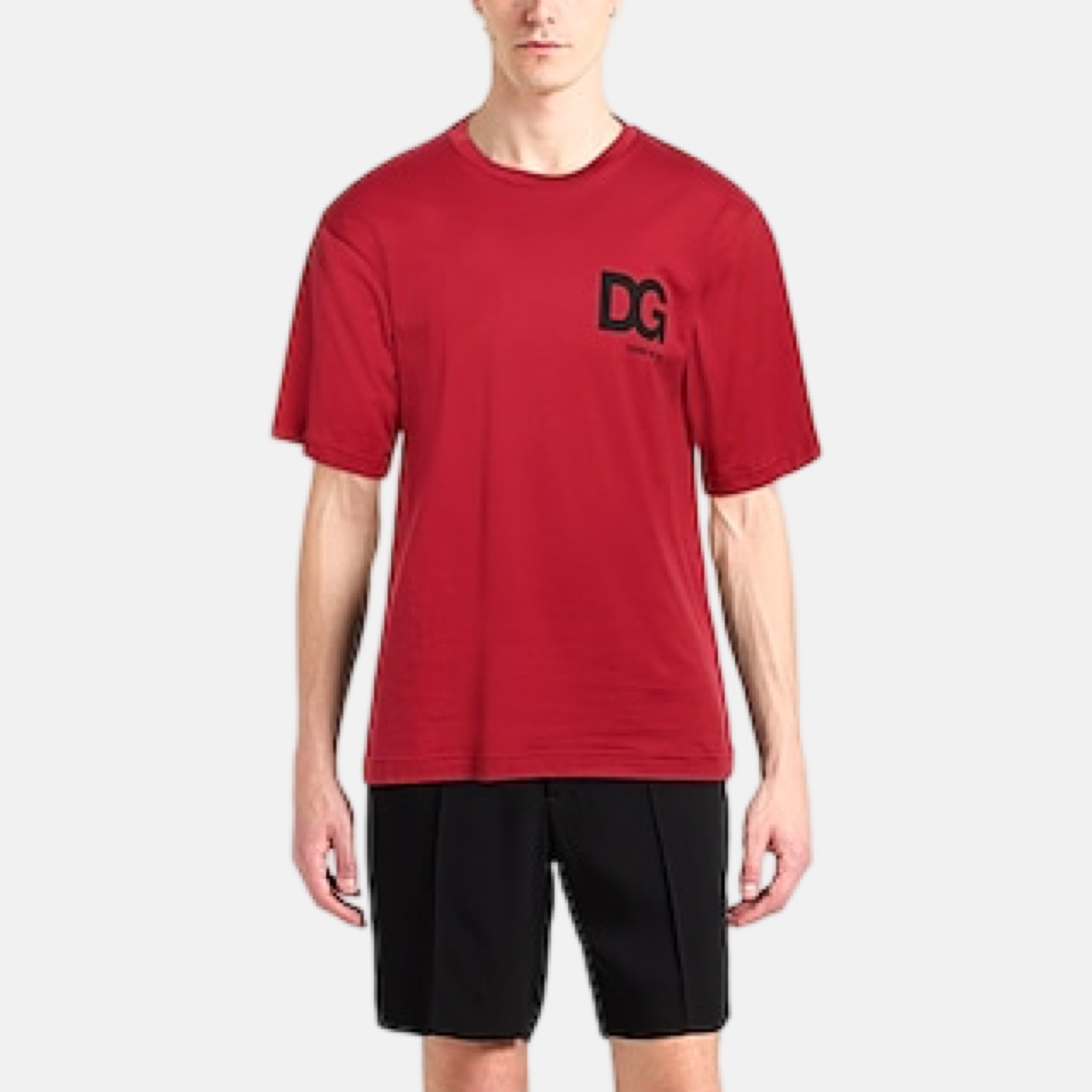 Мъжка червена тениска Dolce & Gabbana G8PD7T G7I6Z