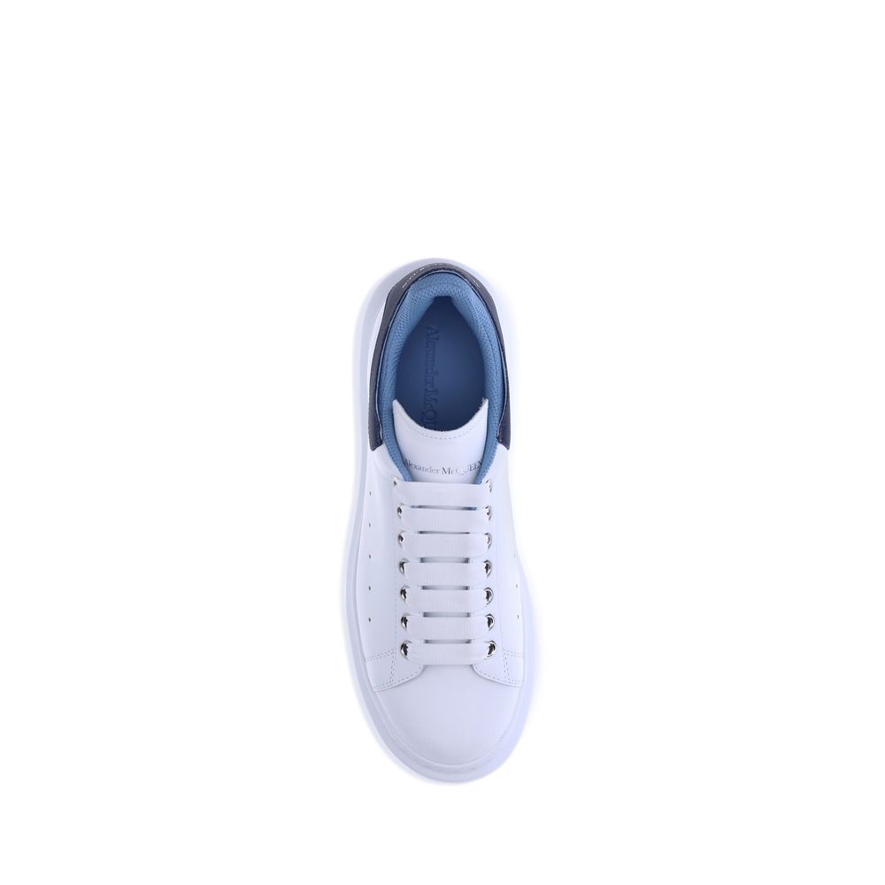 Мъжки кецове Men’s sneakers Alexander McQueen 705060WIAGN9044 White and Blue top view