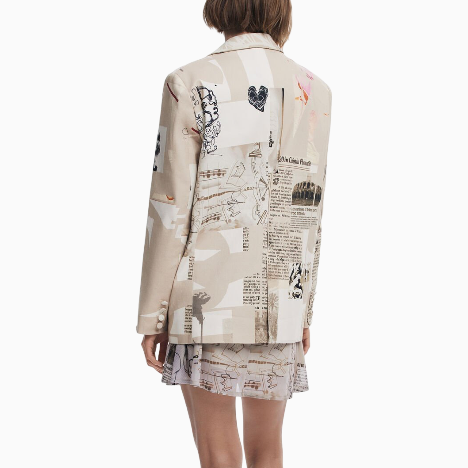 Дамско сако Desigual x Christian Lacroix 25SWEW43