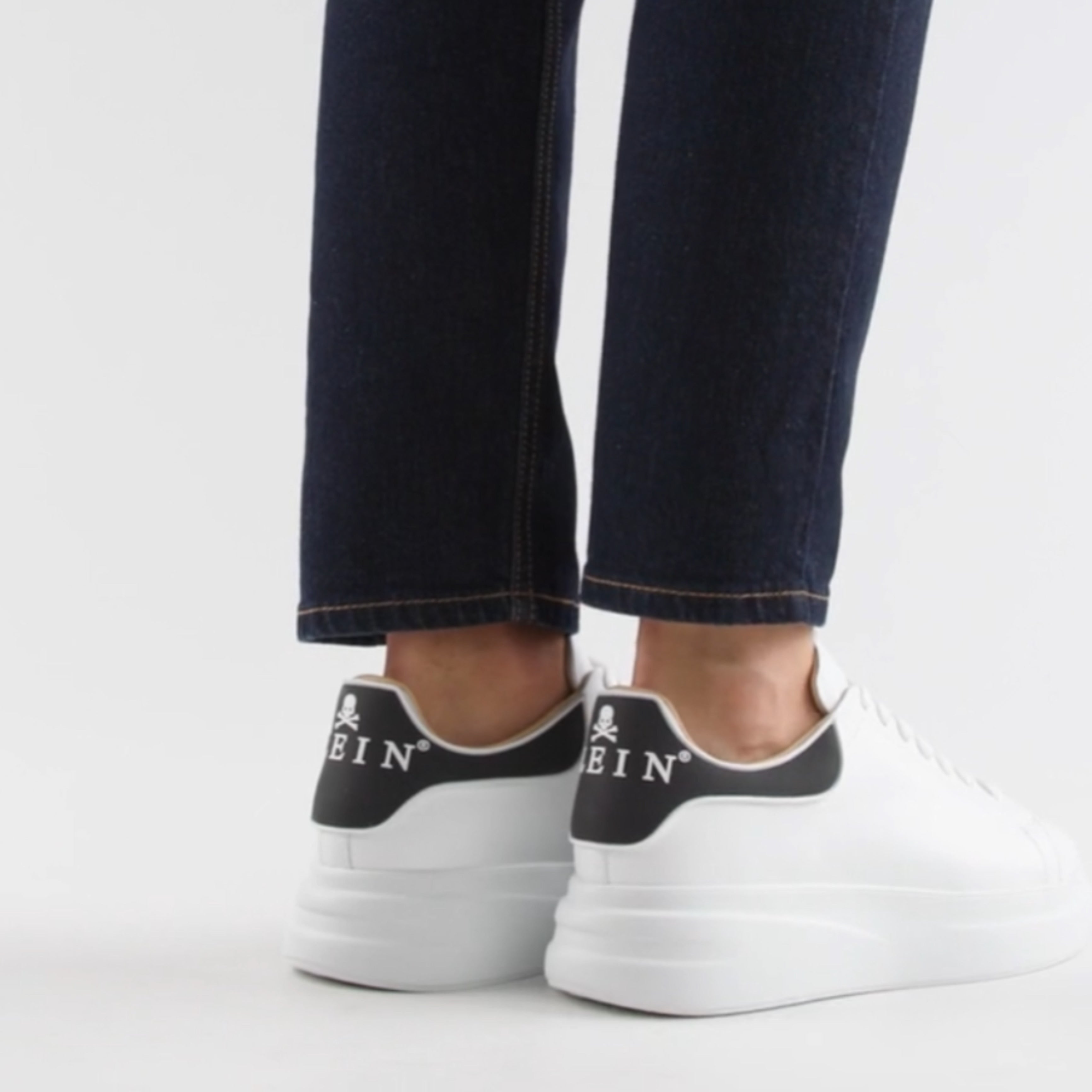 Philipp Plein Leather Sneakers
