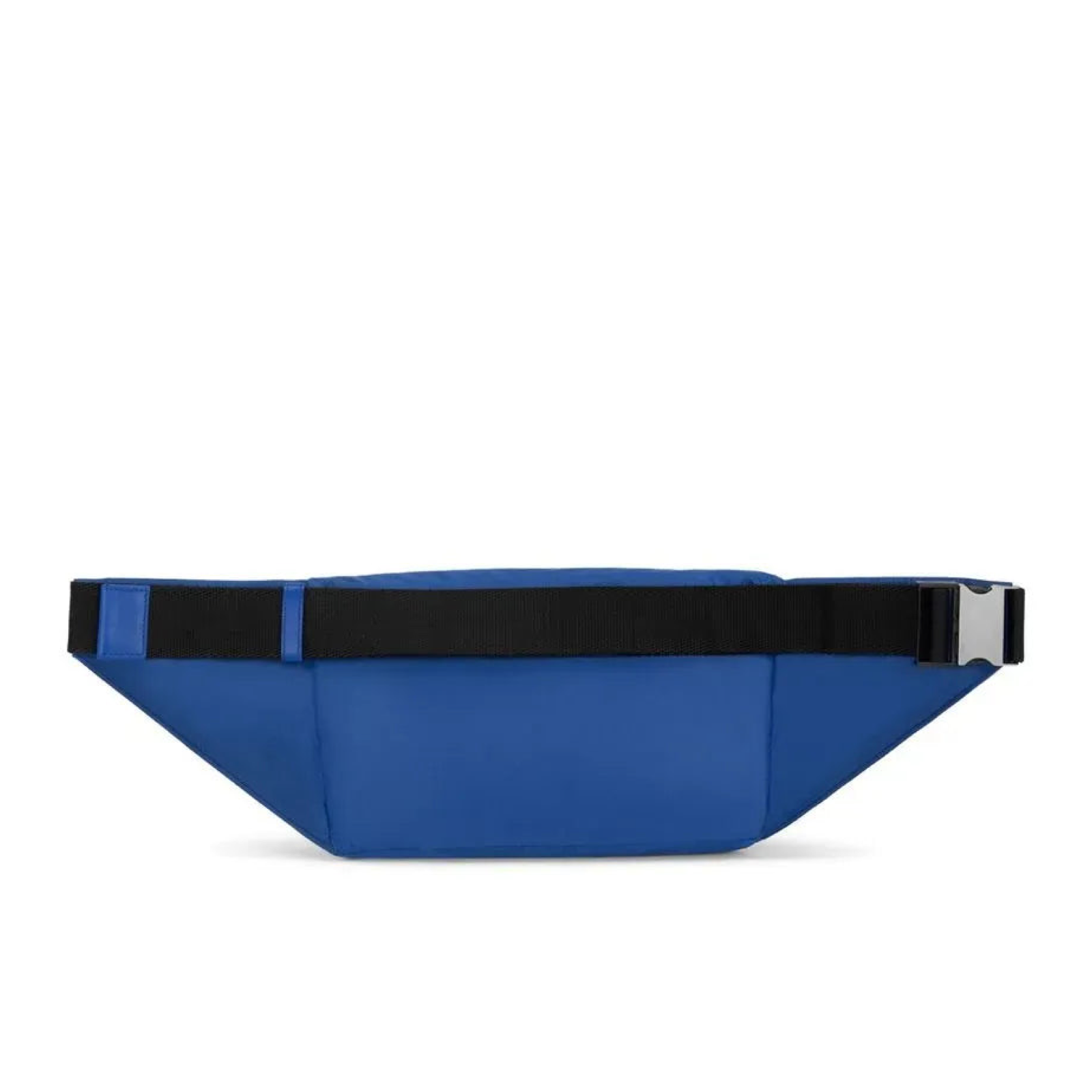 Dolce & Gabbana Blue Logo Plaque Waist Bag Back View