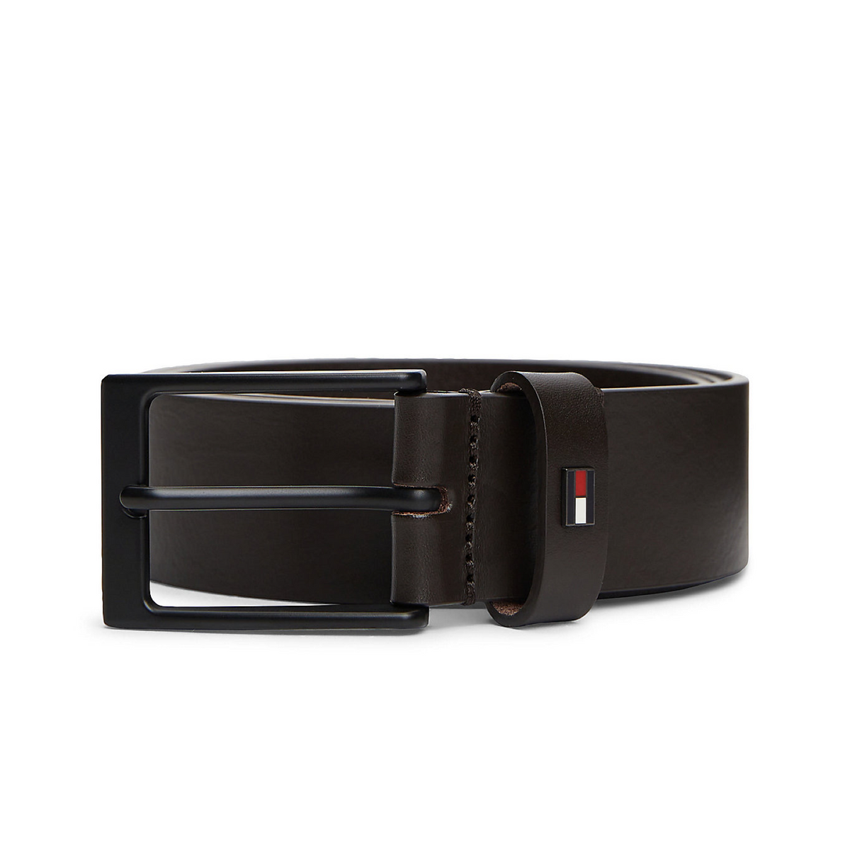 Мъжки кафяв колан Tommy Hilfiger Men Belt AM0AM13016 0HD Front View
