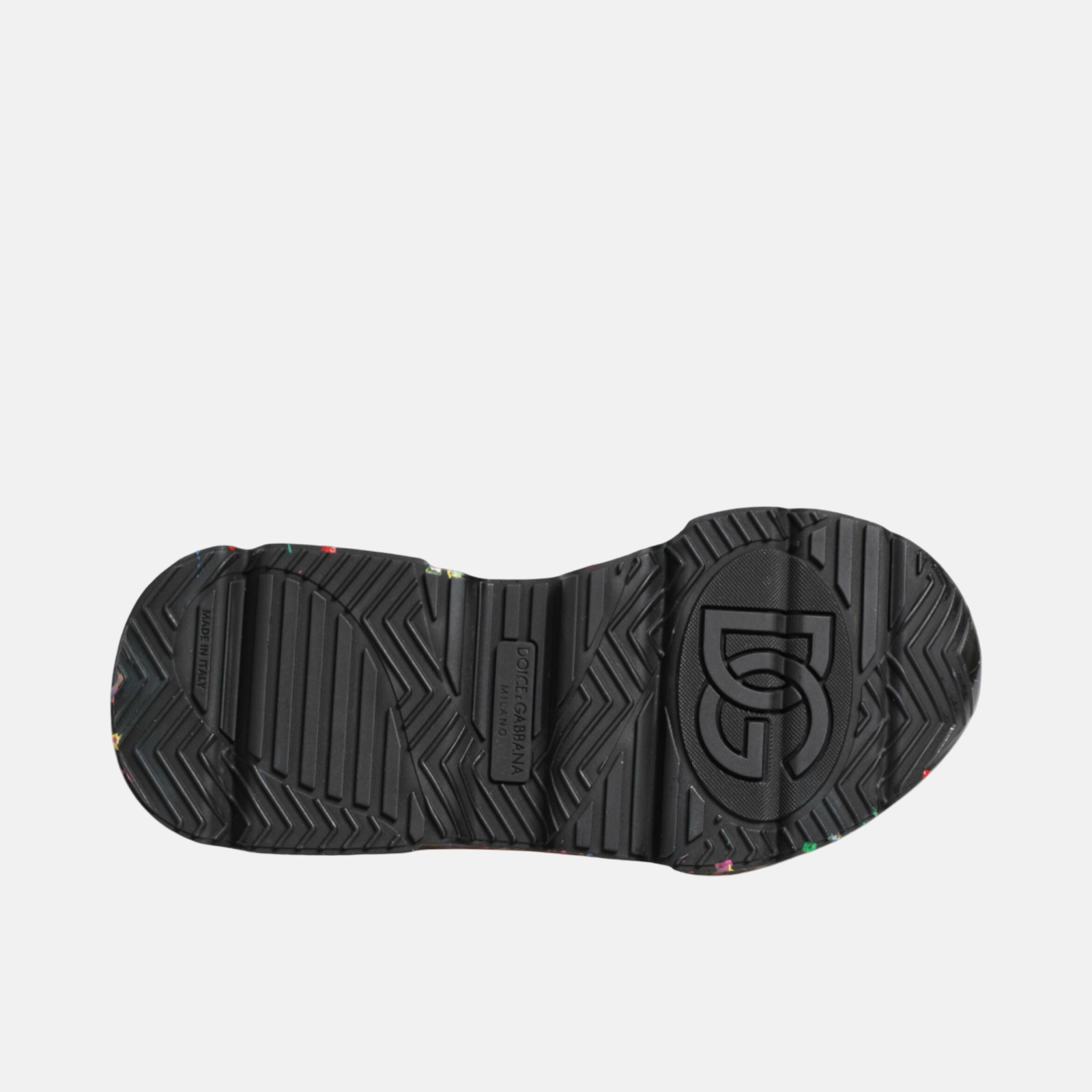 Dolce & Gabbana Daymaster Hand Painted Sneakers Insole View