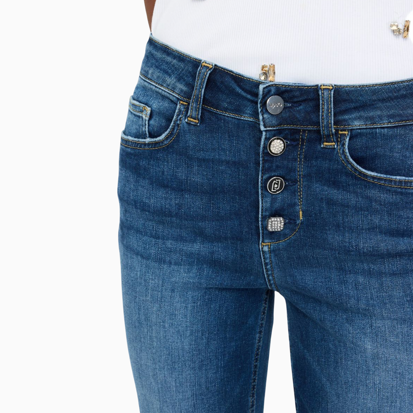 Дамски дънки Liu Jo Women Jeans UF5040 D4615 Close-Up