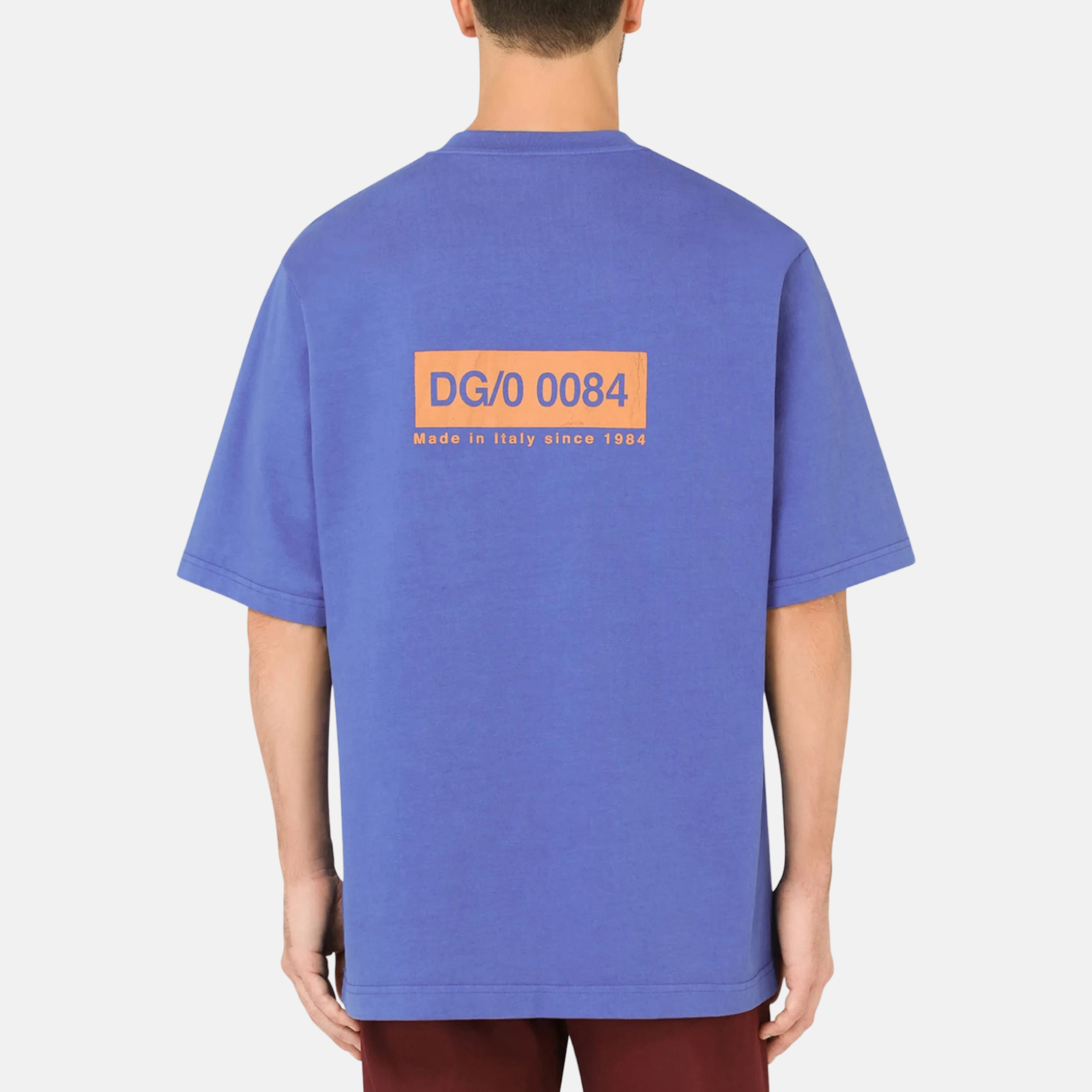 Мъжка синя тениска Dolce & Gabbana