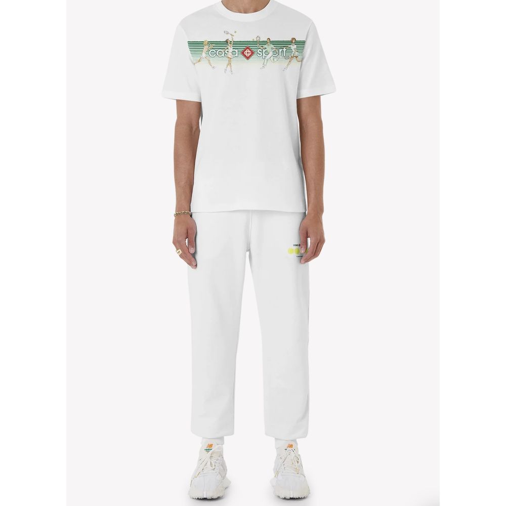 Casablanca Playful Stripes Men T-Shirt