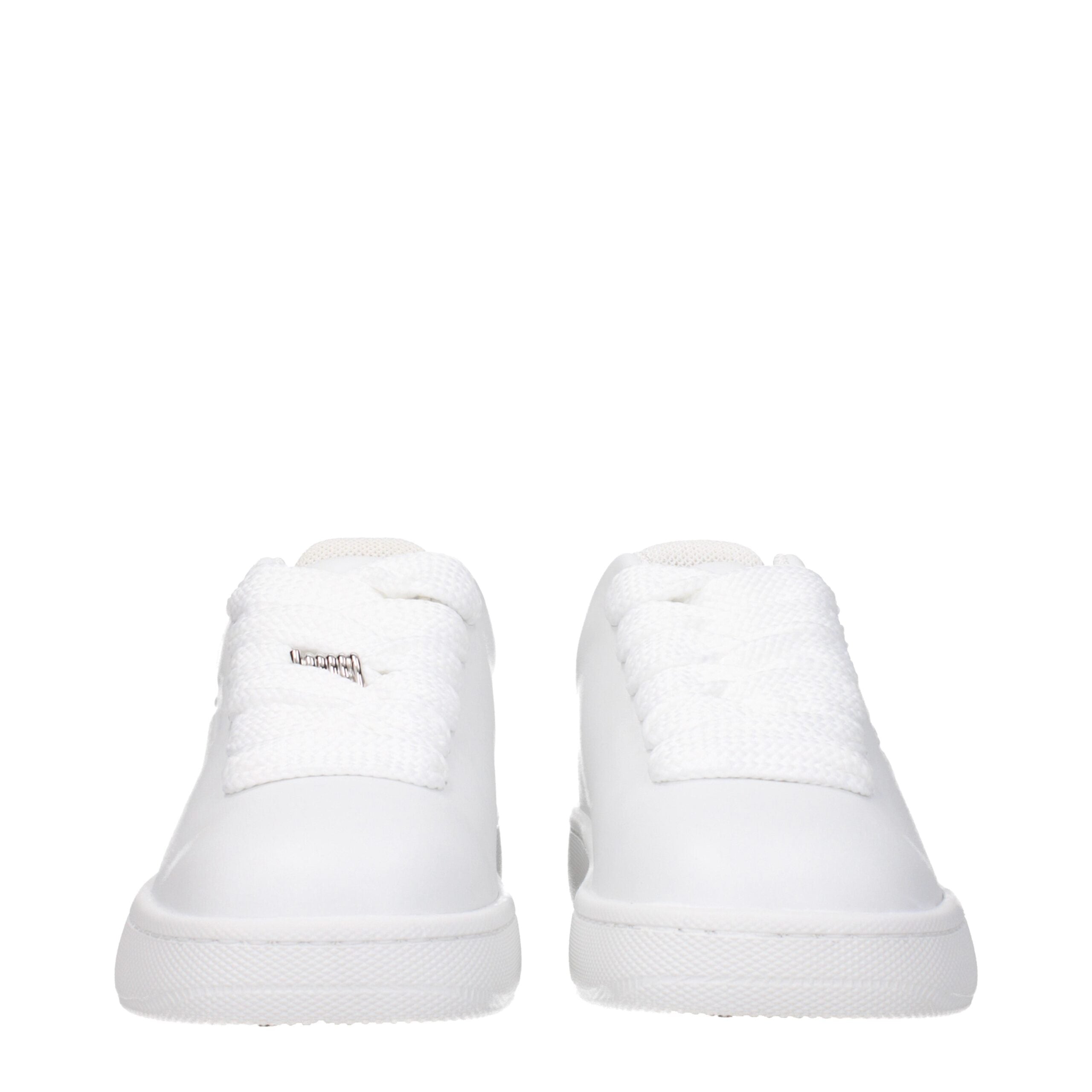 Дамски кецове Women’s sneakers Burberry MPN: 8083385 and code F80772 leather in white front view