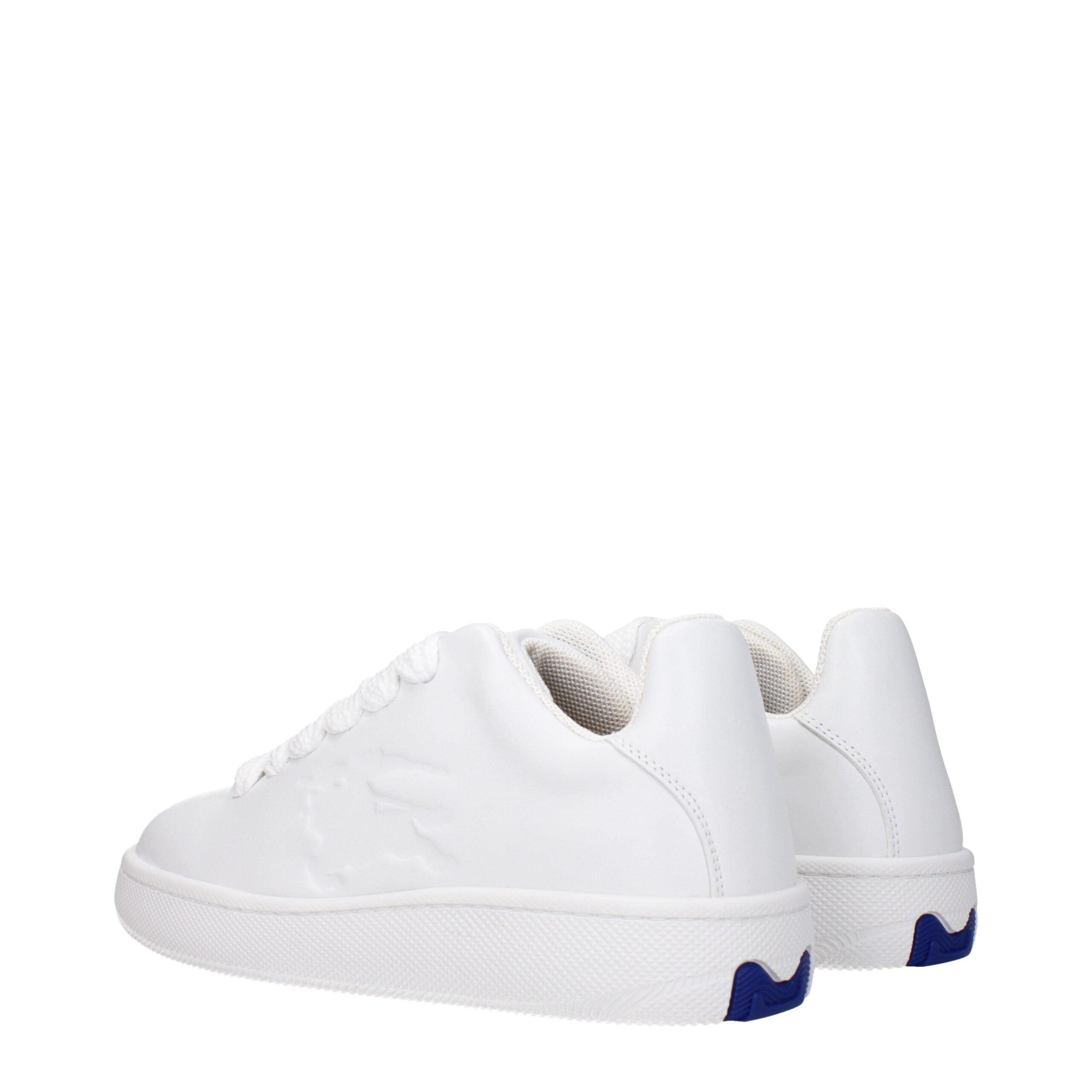 Дамски кецове Women’s sneakers Burberry MPN: 8083385 and code F80772 leather in white reversible lateral view