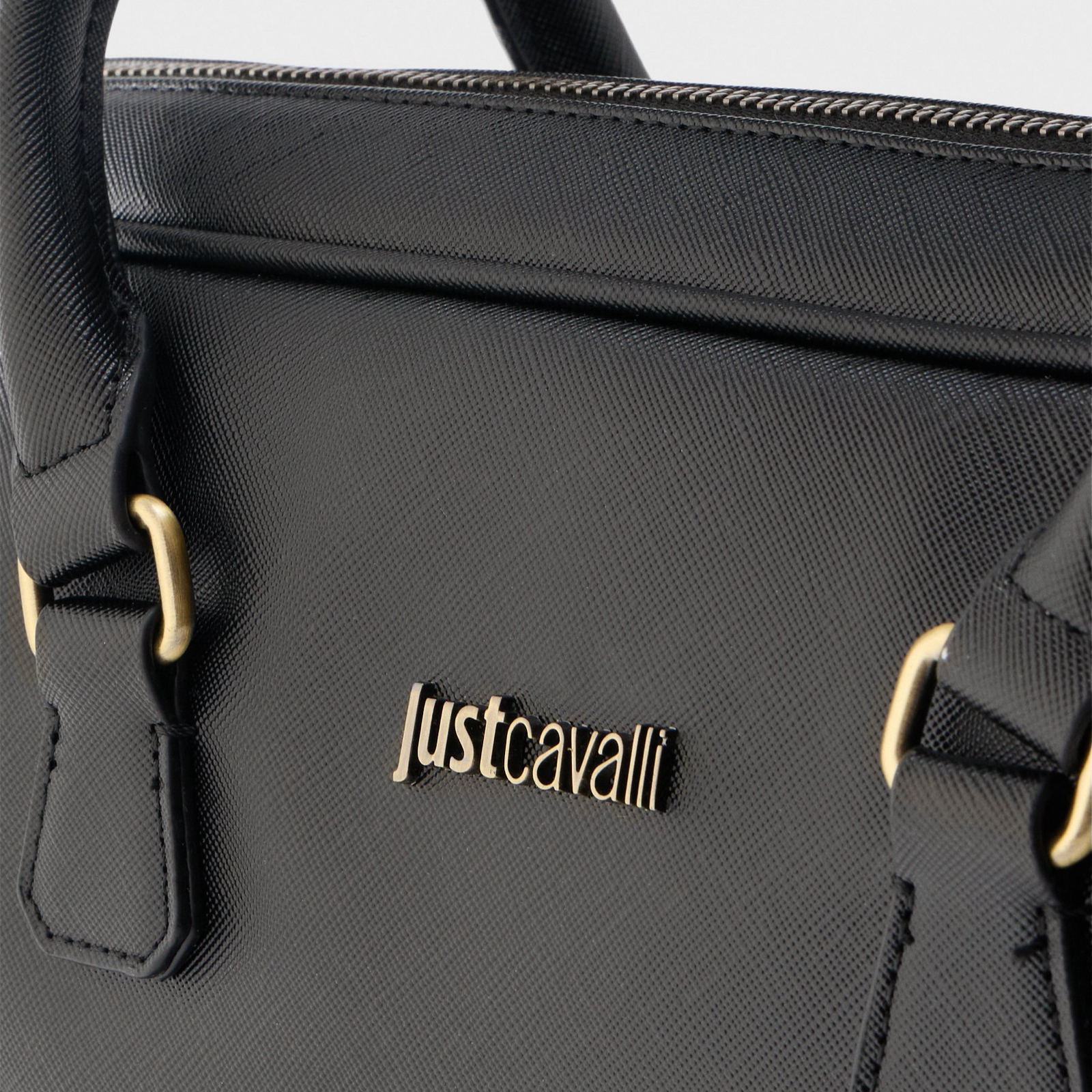 Мъжка чанта за лаптоп Just Cavalli Men Briefcase Bag 80QA4B36 ZSB85 899 Close-Up
