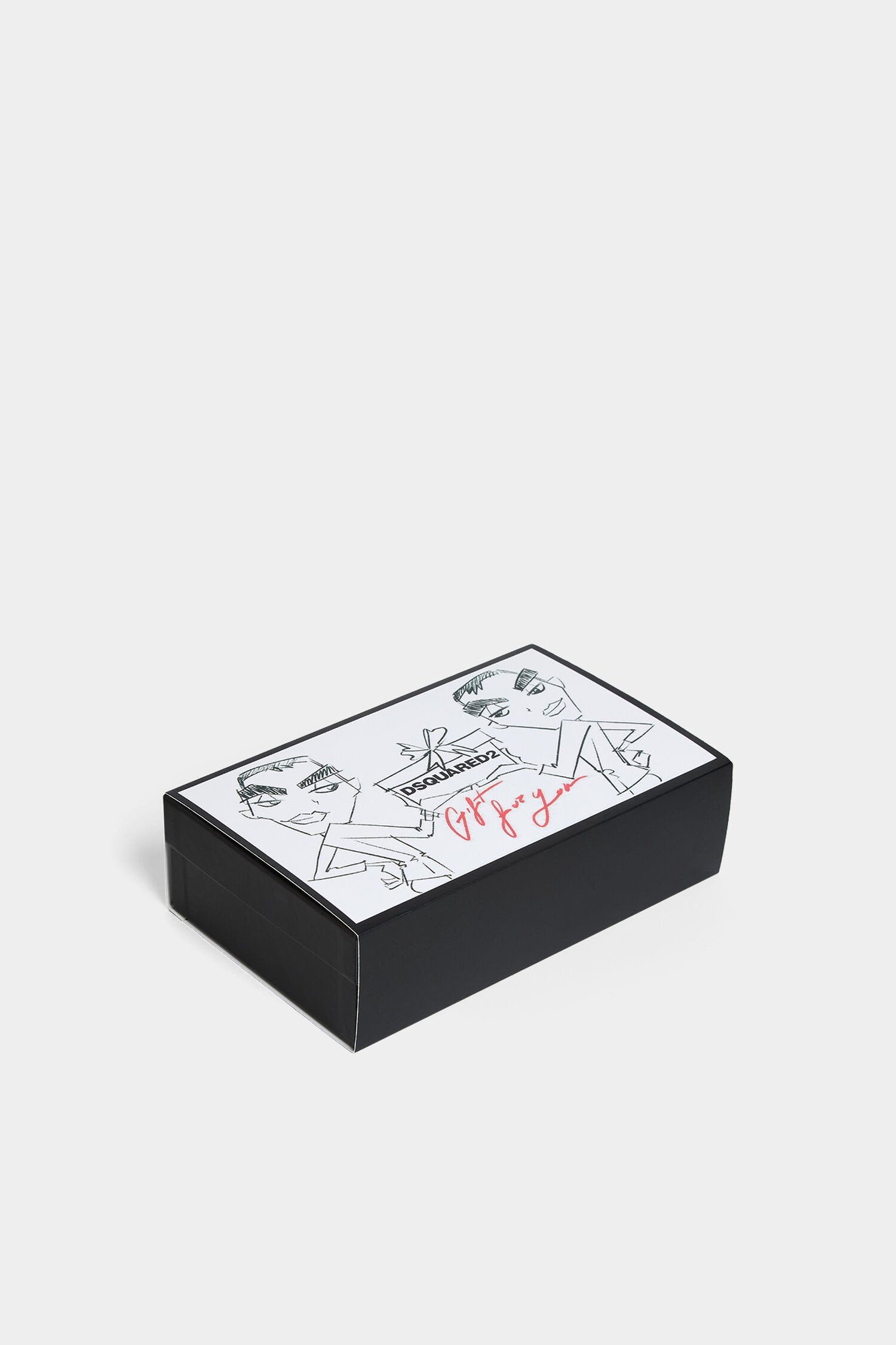 Подаръчен комплект колан с 2 катарами Men’s luxury gift box 2 buckles belt Dsquared2 GBM000212900001M1510UN Black