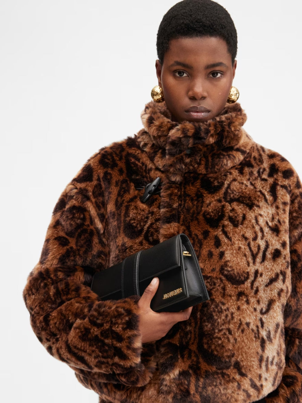 Дамска чанта JACQUEMUS Le Bambino Long Handbag 221BA0133060-990 Black lifestyle view