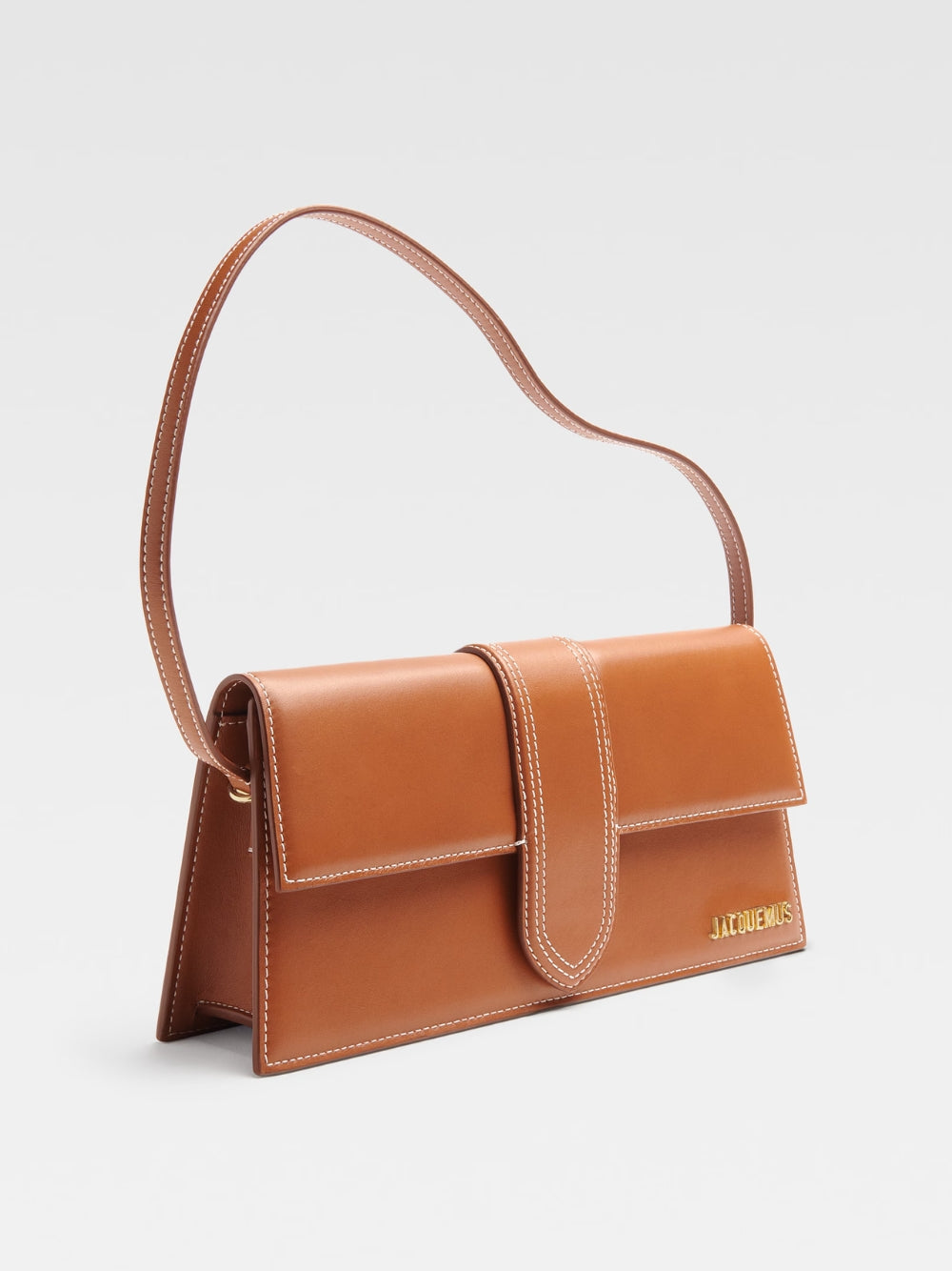 Jacquemus Le Bambino Long Brown Bag 221BA013-3072-811 Side View