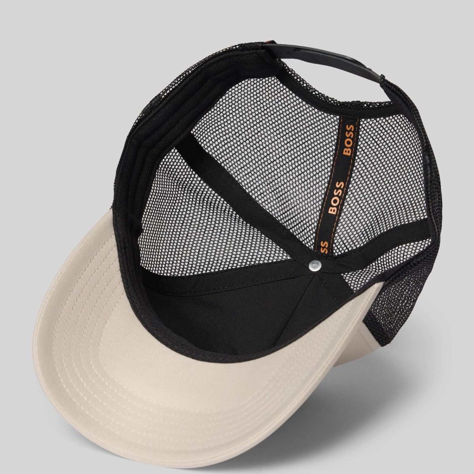 Мъжка бежова шапка Boss Men Cap 50535622 Inside View