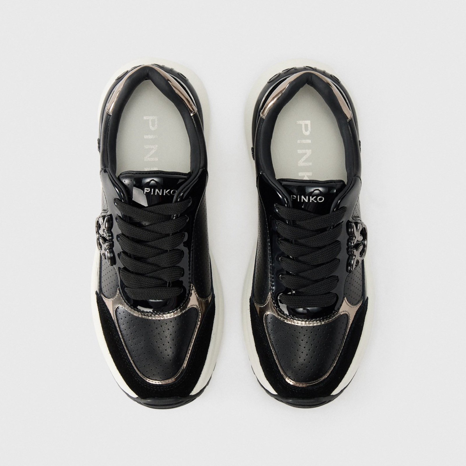 Дамски маратонки Pinko Gem Women Sneakers SS0149P069 Top View