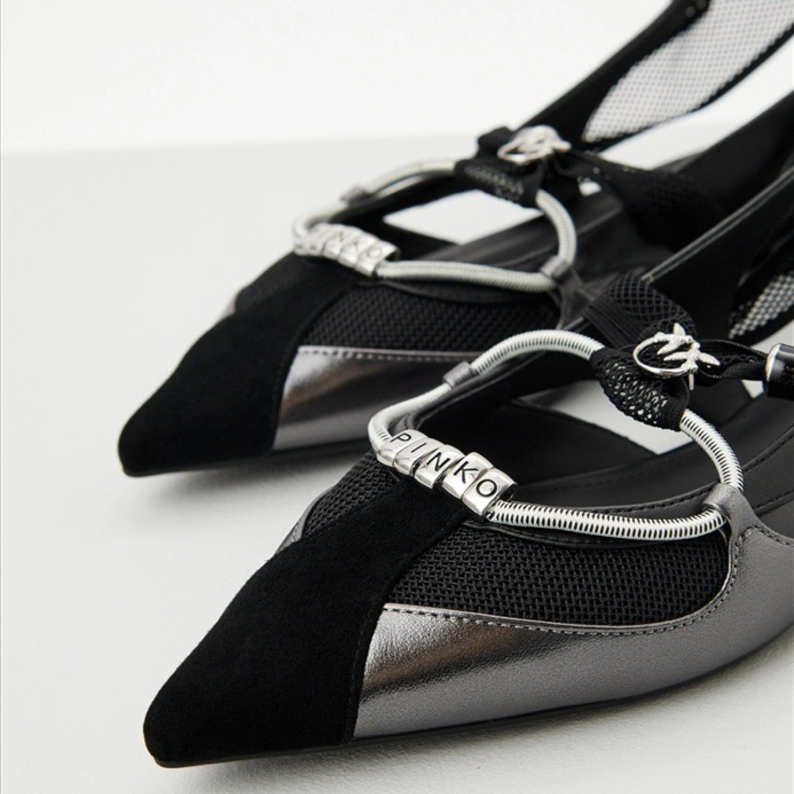 Pinko Women Ballerinas Gianira 30 SD0547 P003 Z99 Close-Up