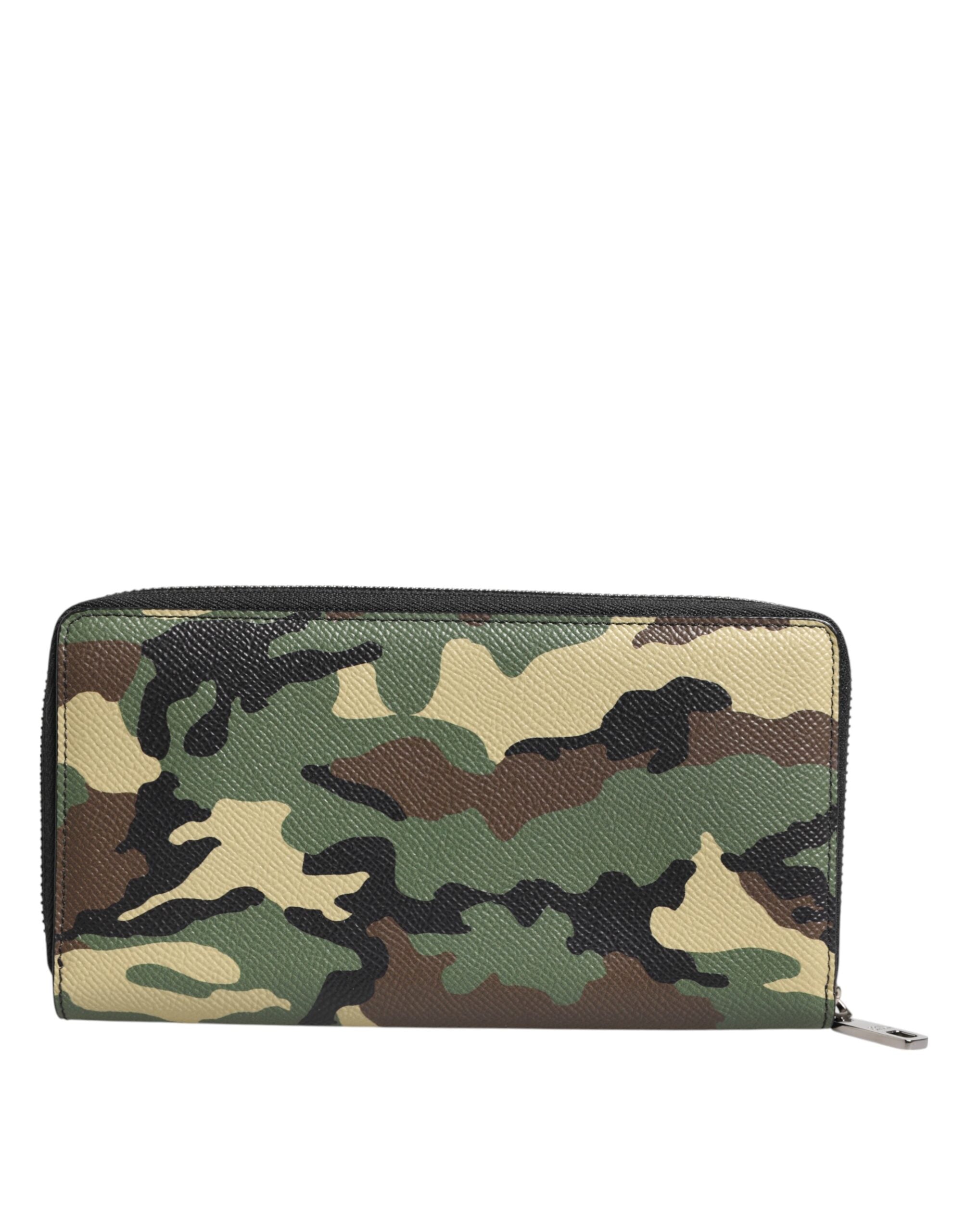 Мъжки камуфлажен клъч портфейл Men’s clutch wallet DOLCE & GABBANA BP1672 AZ657 HHK25 Camouflage back view