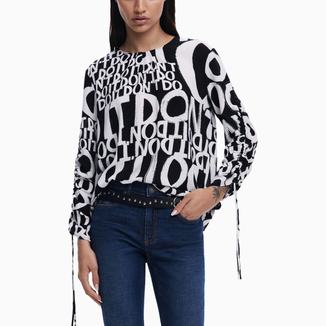 Дамска блуза Desigual 25SWBW04