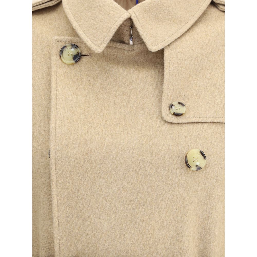 Дамски шлифер тренчкот Women’s trench coat Burberry Kensington 8110787C3036 Beige detail view