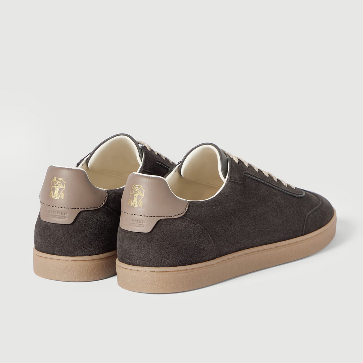 Brunello Cucinelli Sneakers 262MZUMGLJ336CLV06 Heel View