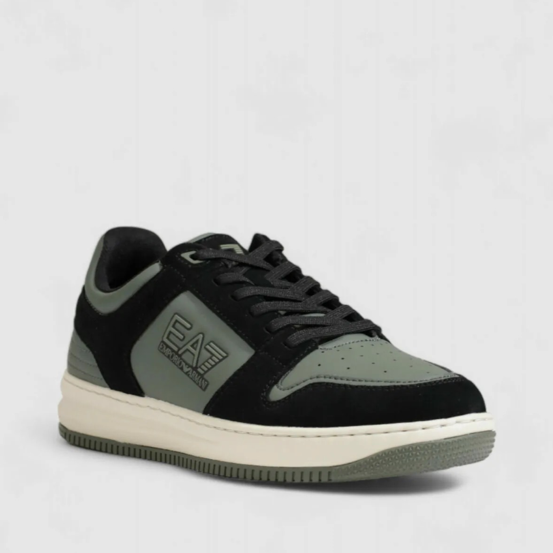 Мъжки кецове EA7 Emporio Armani Sonic Dart Men Sneakers X8X195 XK409 U268 Front View