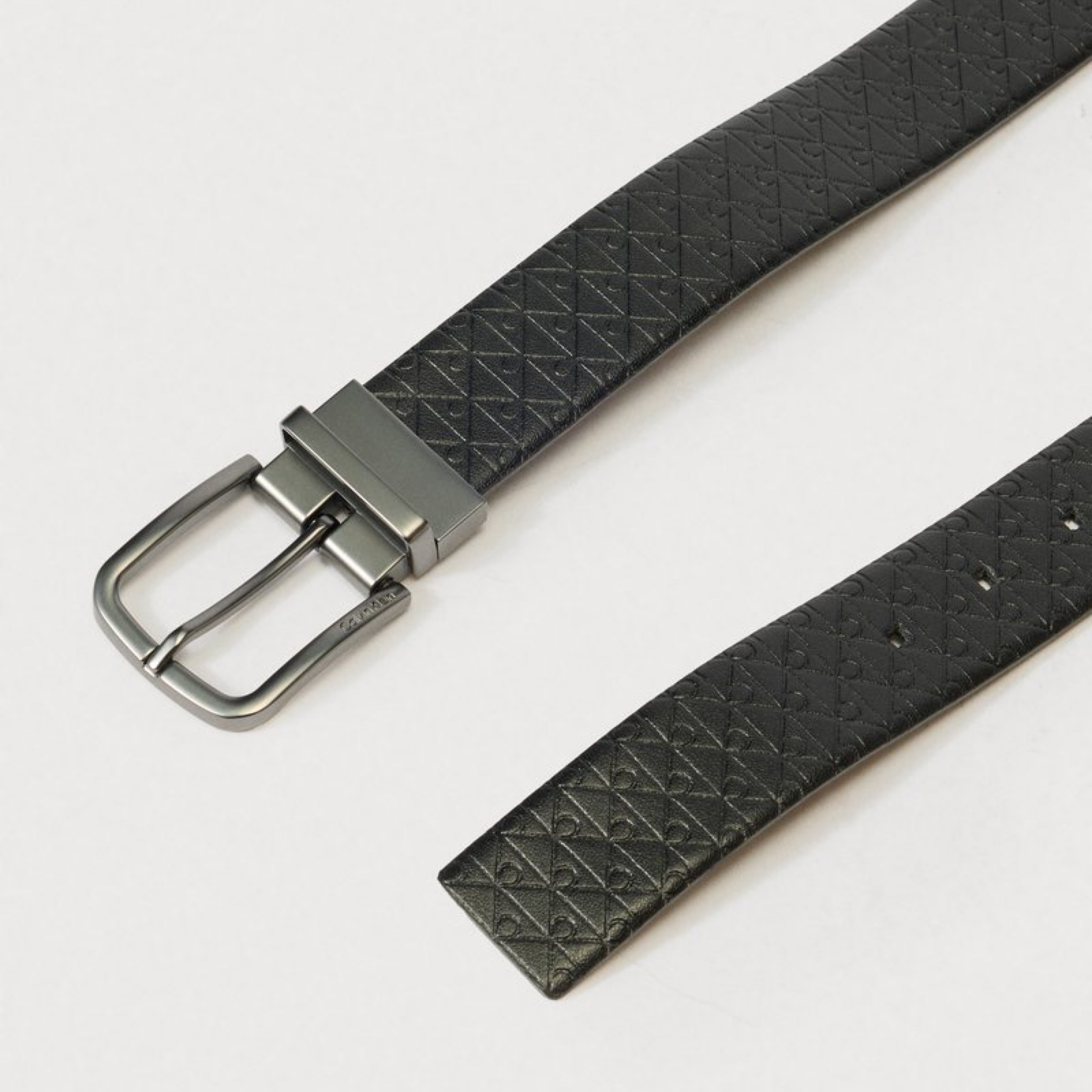 Мъжки колан Calvin Klein Men Belt LV04D7042G WCA Top View