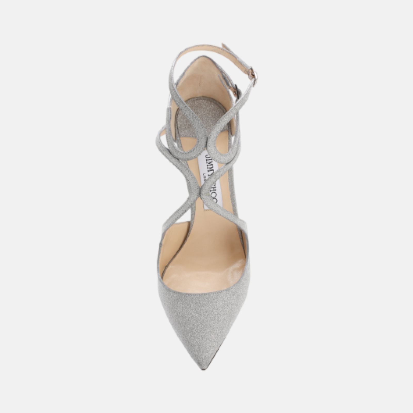 Токчета Jimmy Choo Platinum Ice Lancer Leather Pumps