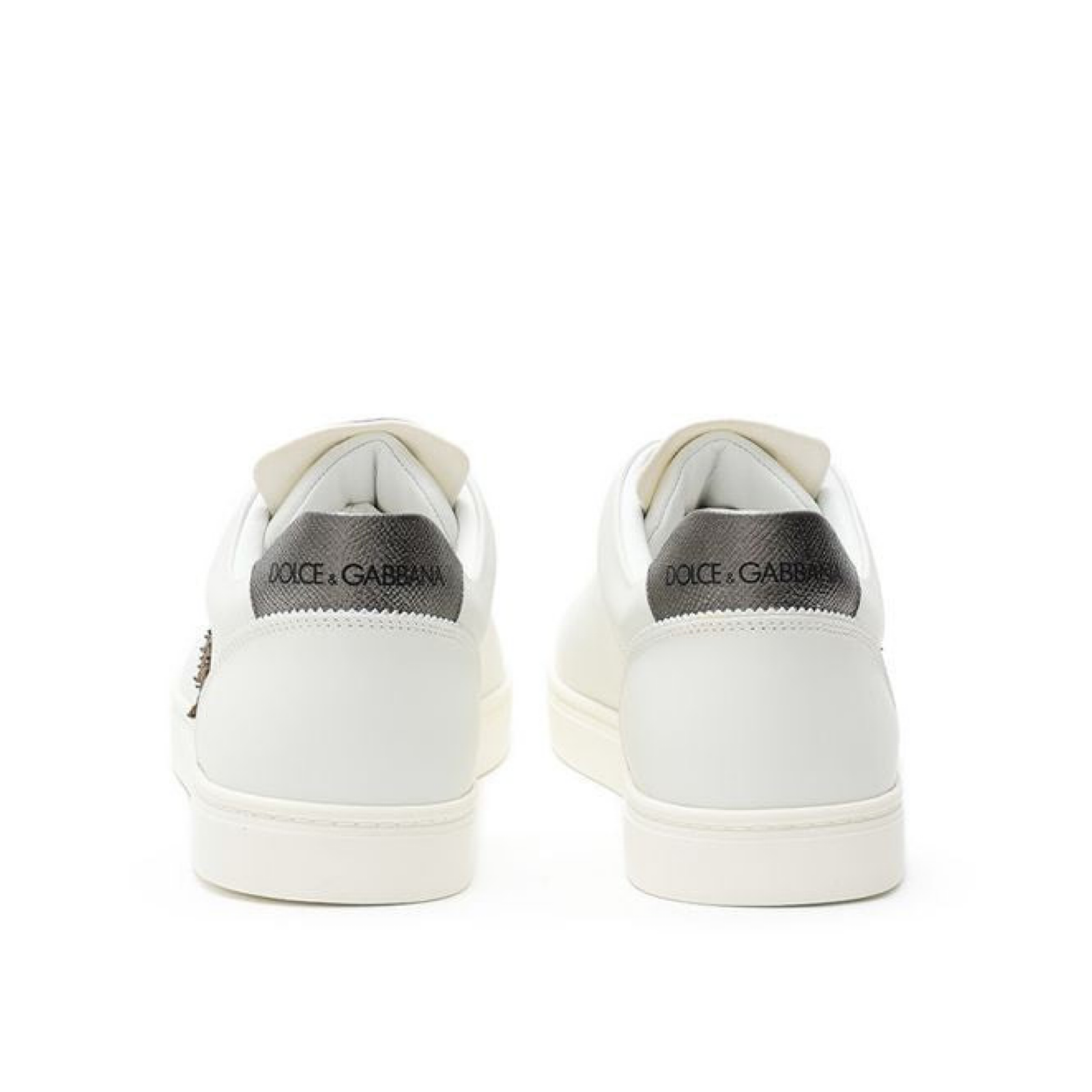 Dolce & Gabbana Portofino Sacred Heart Men Sneakers CS1640 B55458B441 Heel View