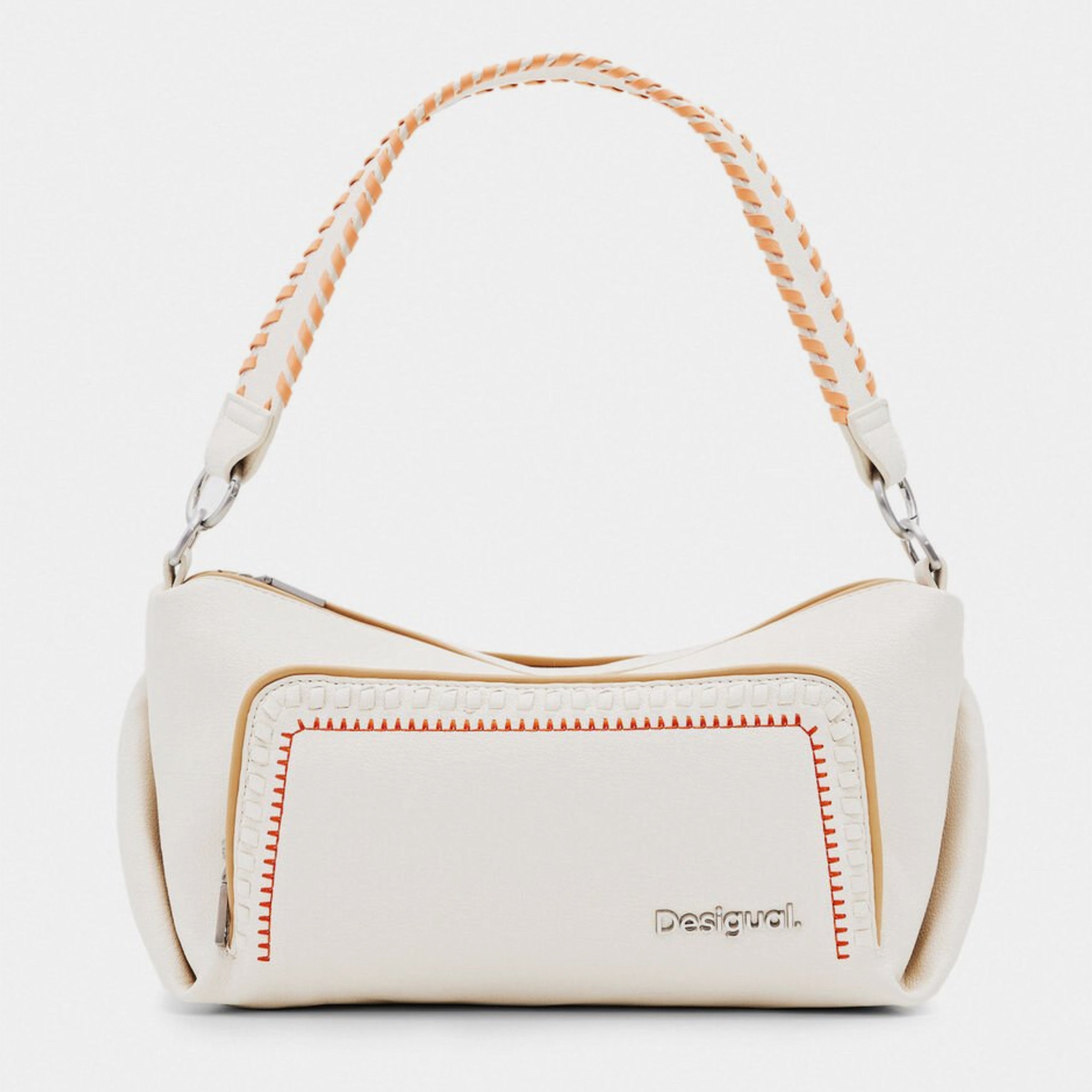 Дамска чанта Women’s shoulder bag Desigual 24SAXP74 1001U White