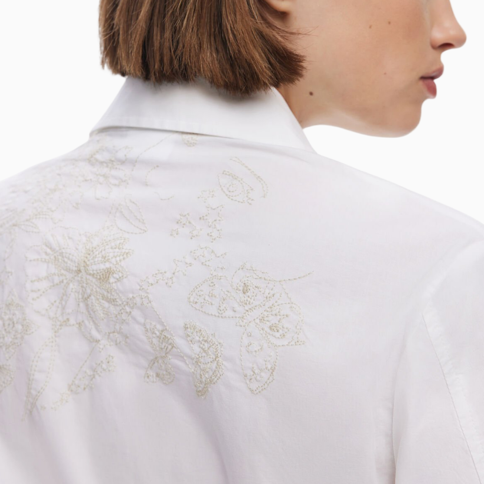 Дамска риза Desigual Women Shirt 25WWCW13 1001 Close-Up