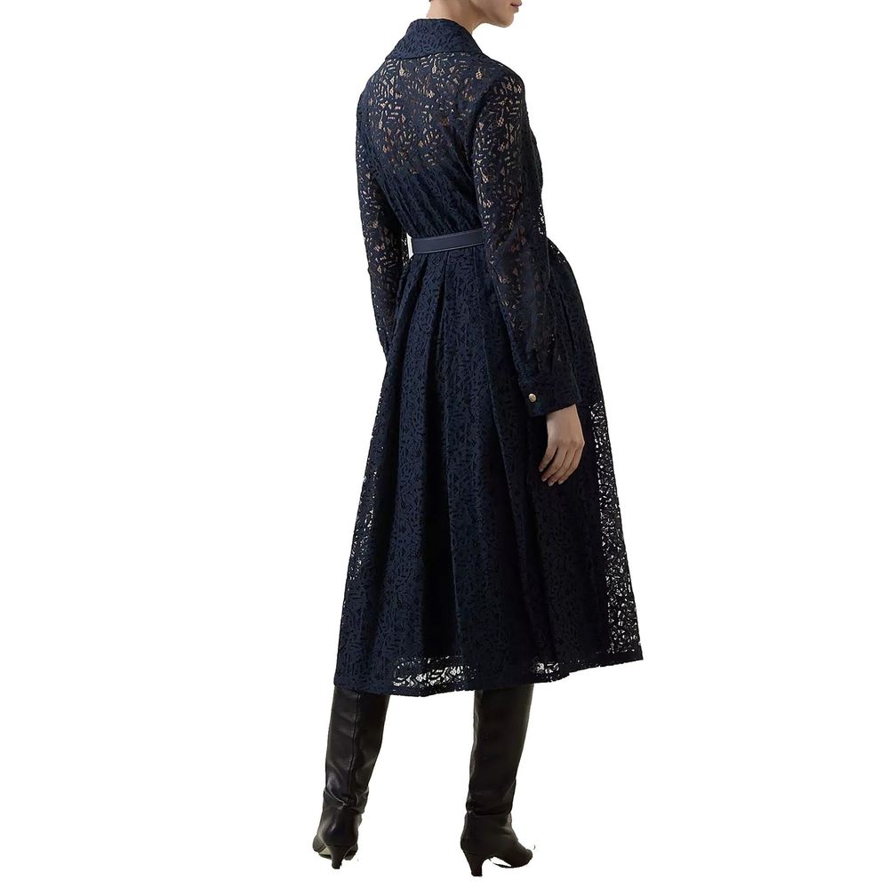 Дамско палто от дантела Women’s lace coat Max Mara Colimbo Dark Blue