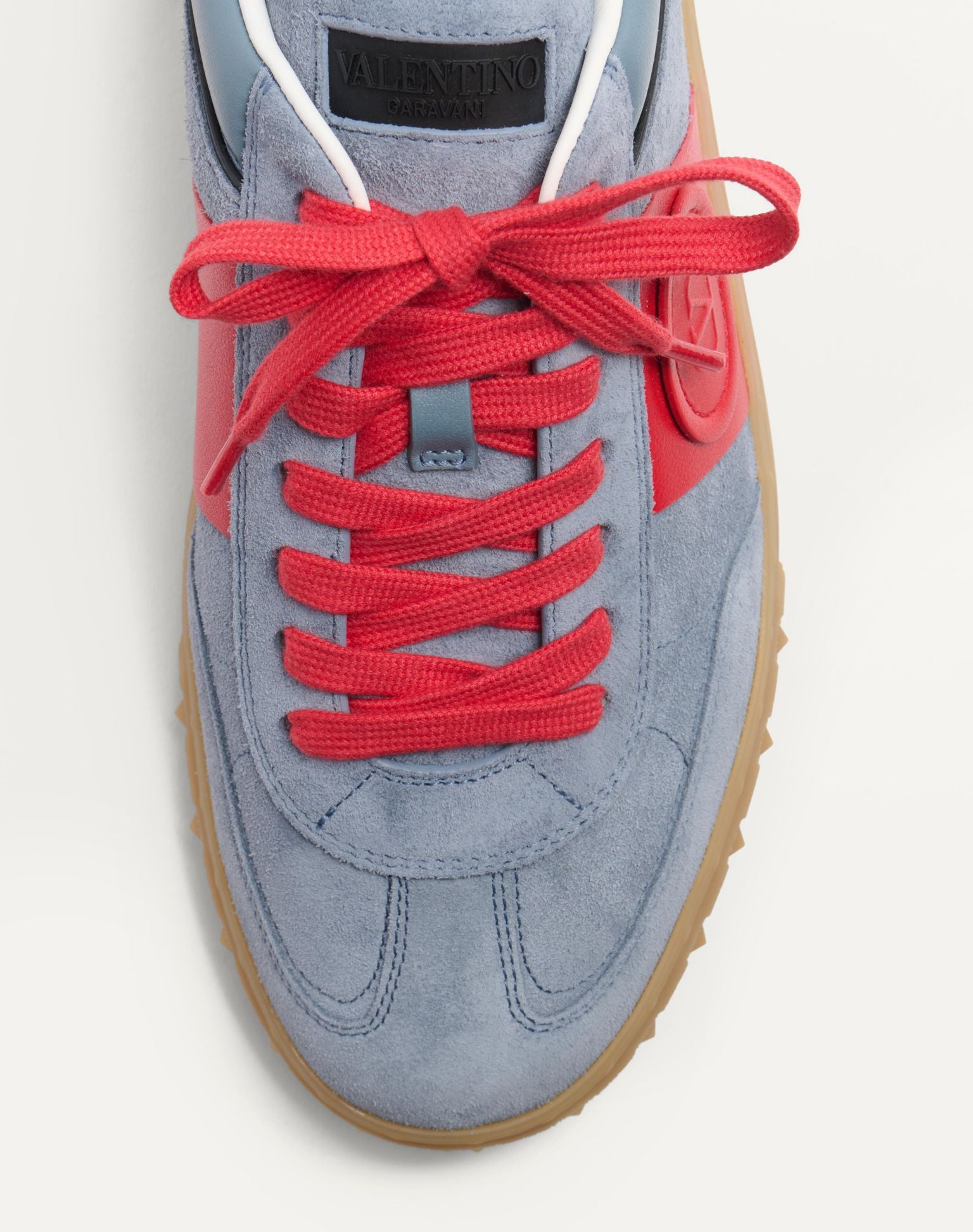 Valentino Garavani Multicolor Calf Leather Bos Taurus Low Top Sneakers