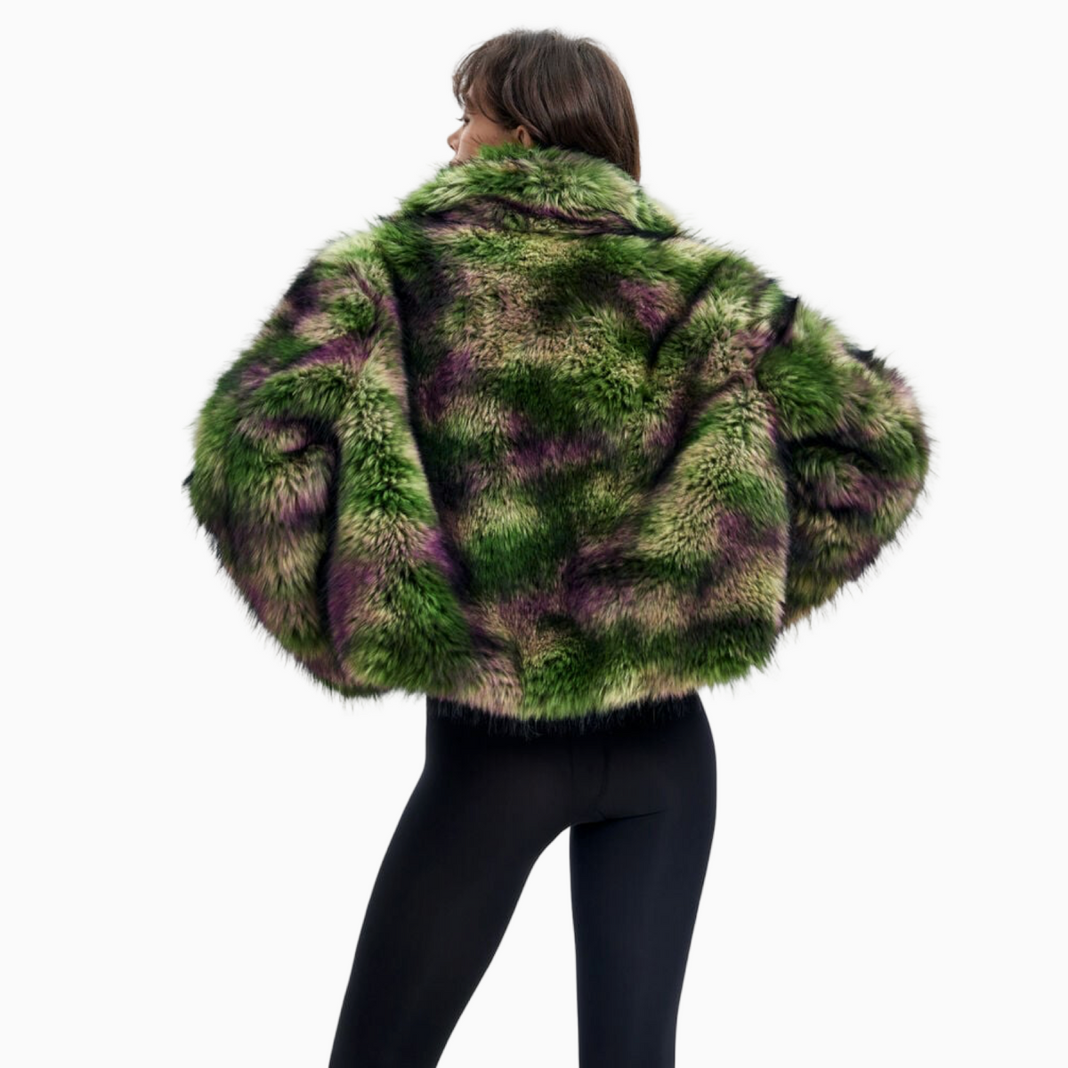 Дамско палто Desigual Women Coat 26WWEW02 4086 Back View