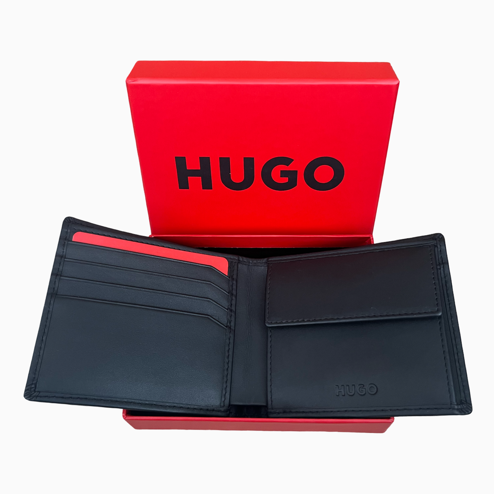 Мъжки портфейл Hugo Men Wallet 50546136 001 Inside View