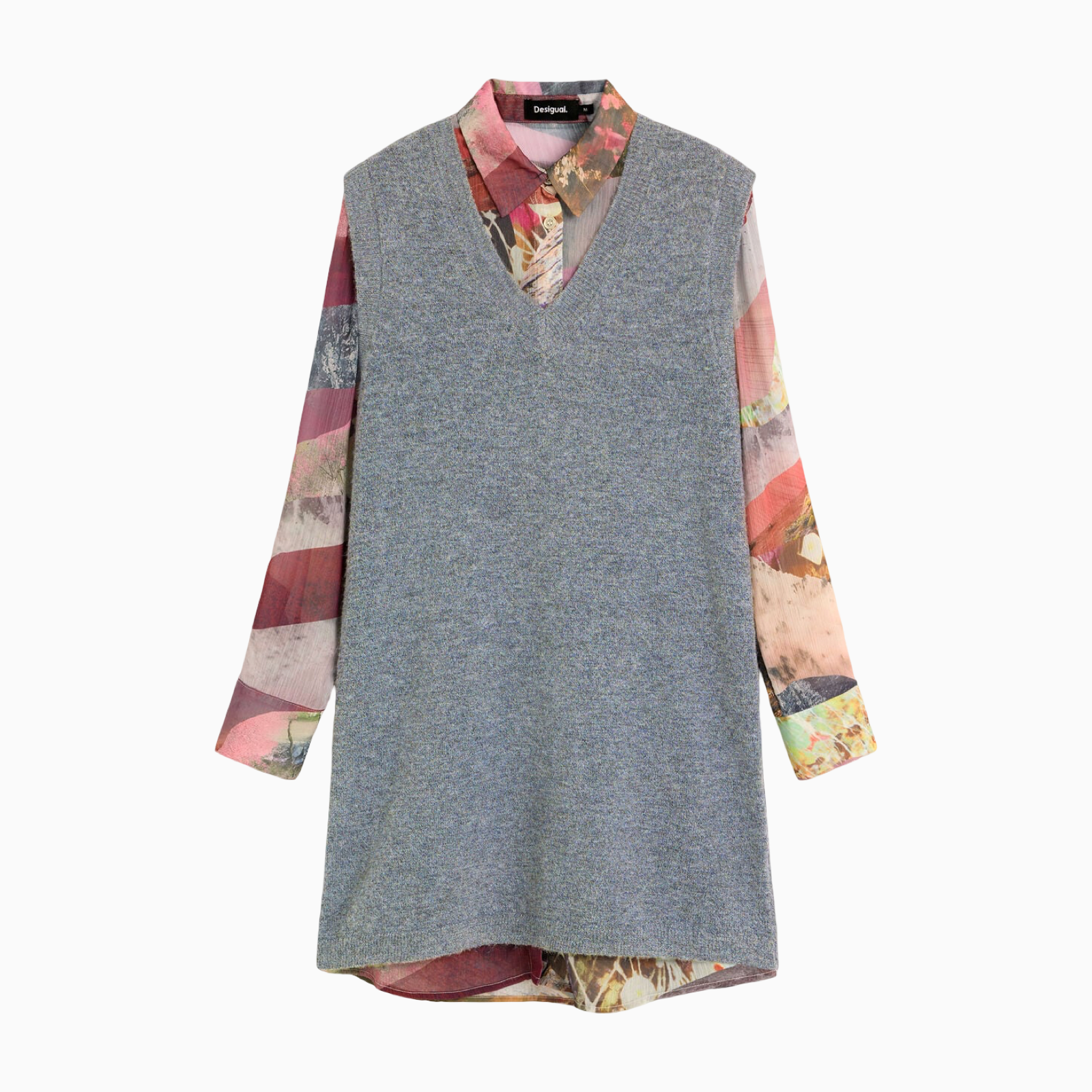 Дамска рокля Desigual Women Dress 26WWVW27 2058 Front View