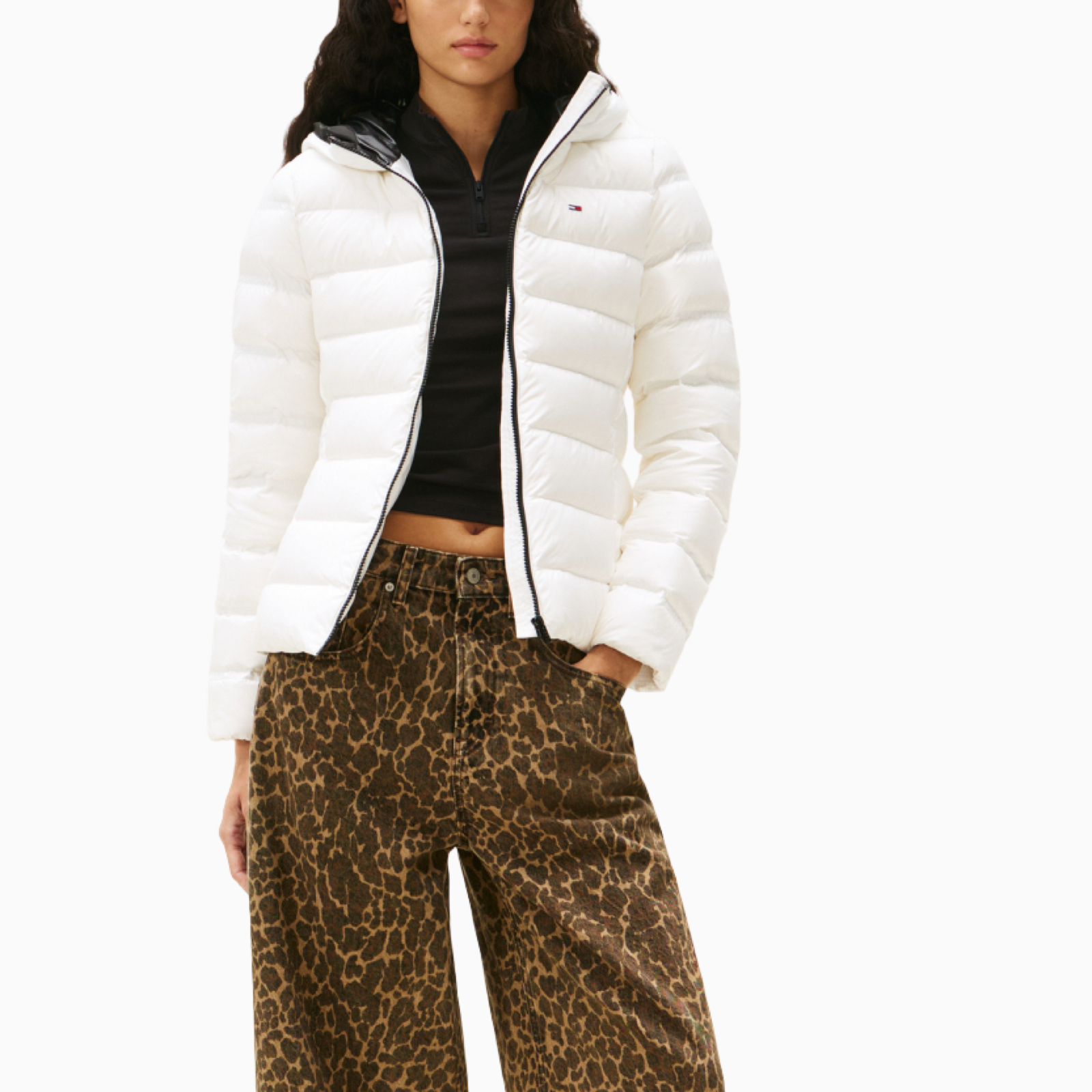 Дамско яке Tommy Hilfiger Jeans Women Jacket DW0DW21617 Front View