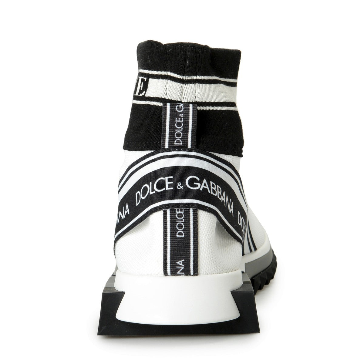 Dolce & Gabbana Sorrento High Top Women Sneakers Heel View