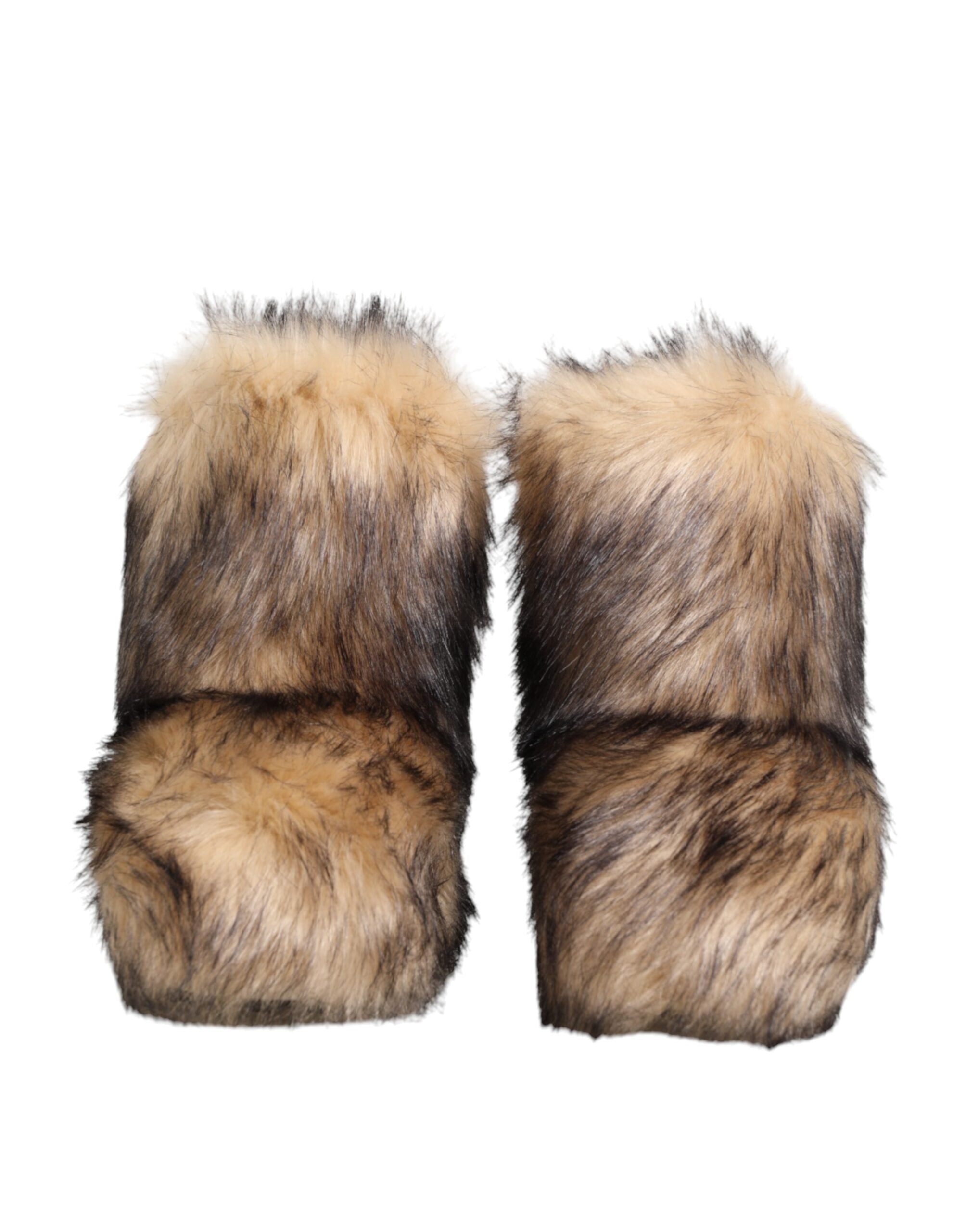 Мъжки ниски ски ботуши Men’s faux fur ski boots DOLCE & GABBANA A60508 AD836 S8350 front view